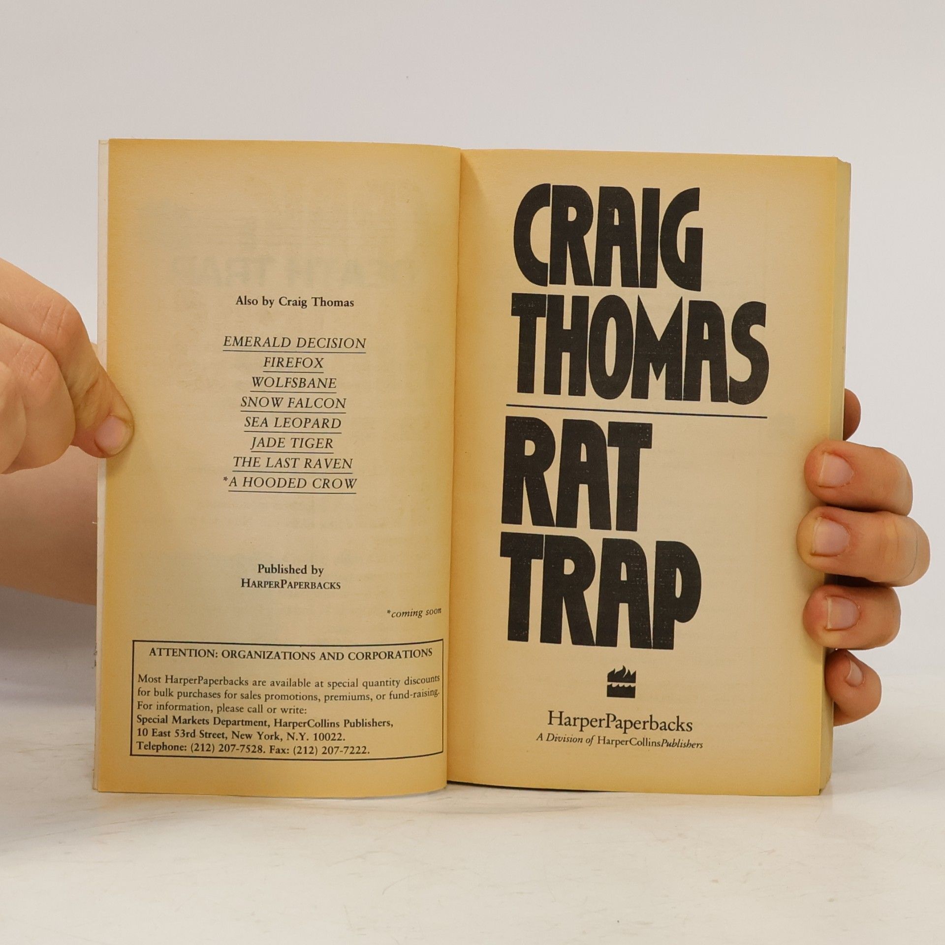 Craig Thomas Rat Trap