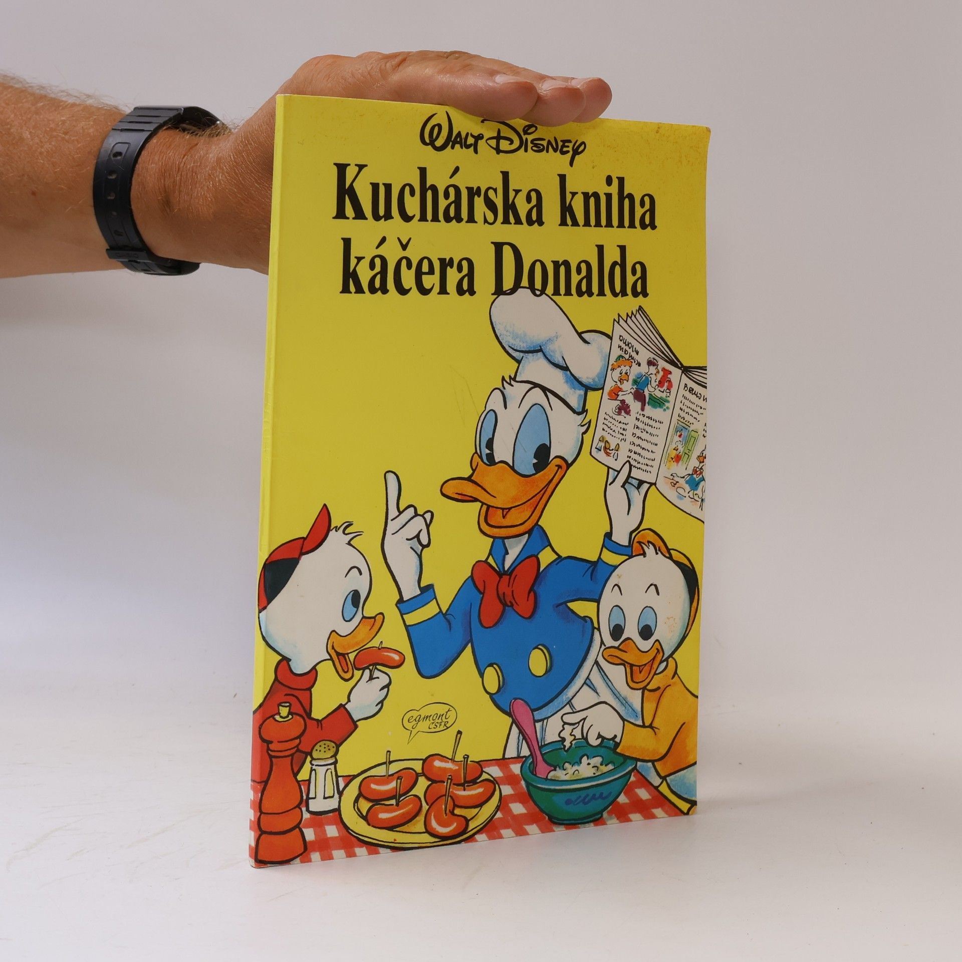 Walt Disney Kuchárska kniha káčera Donalda
