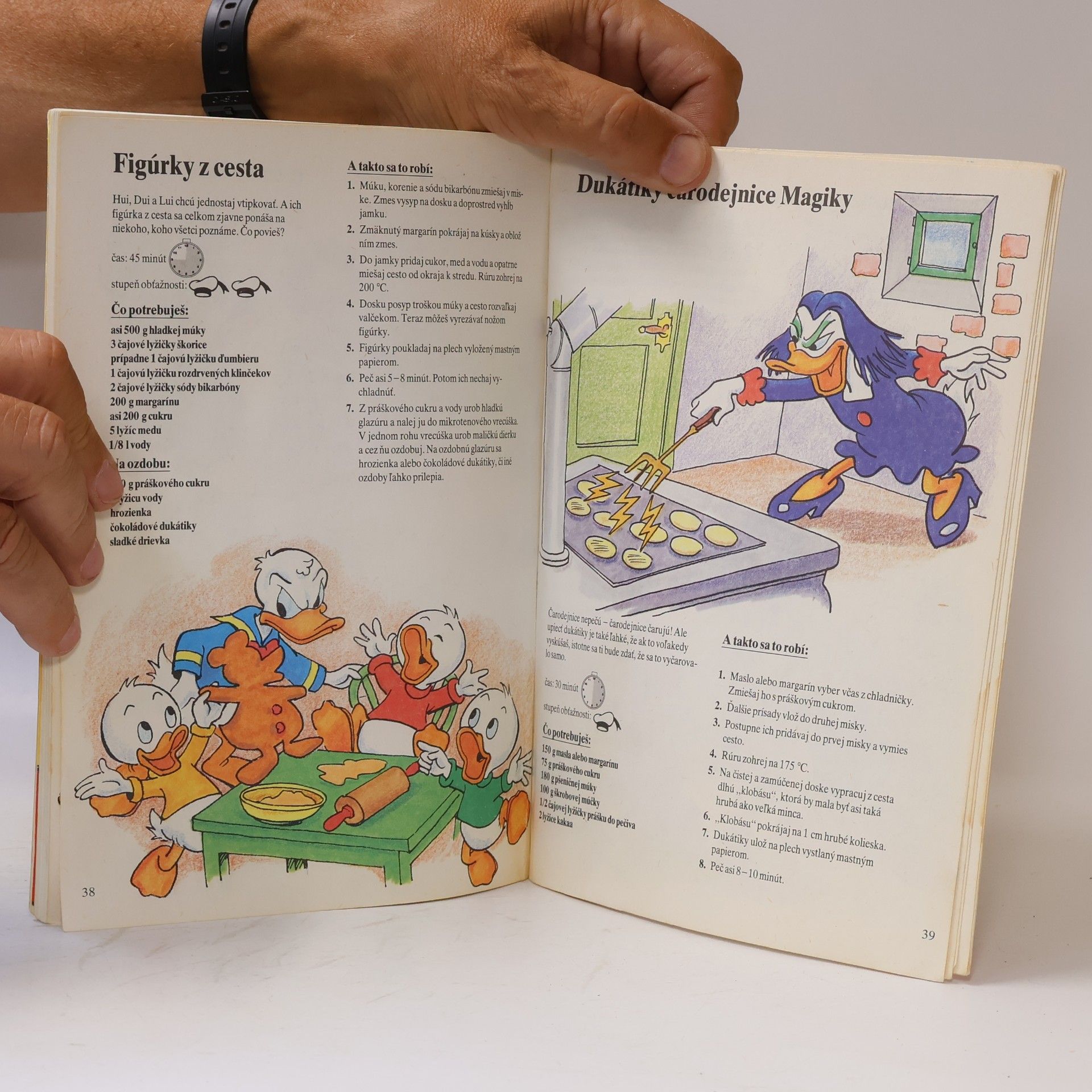 Walt Disney Kuchárska kniha káčera Donalda