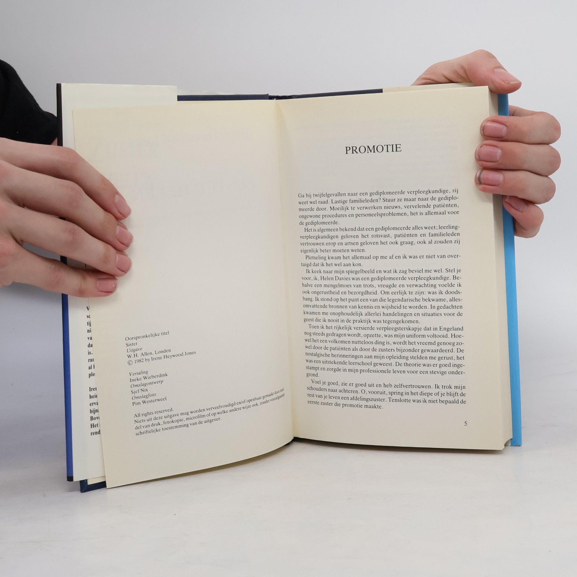 Irene Heywood – Jones Zuster Helen (Een verpleegster aan het werk)