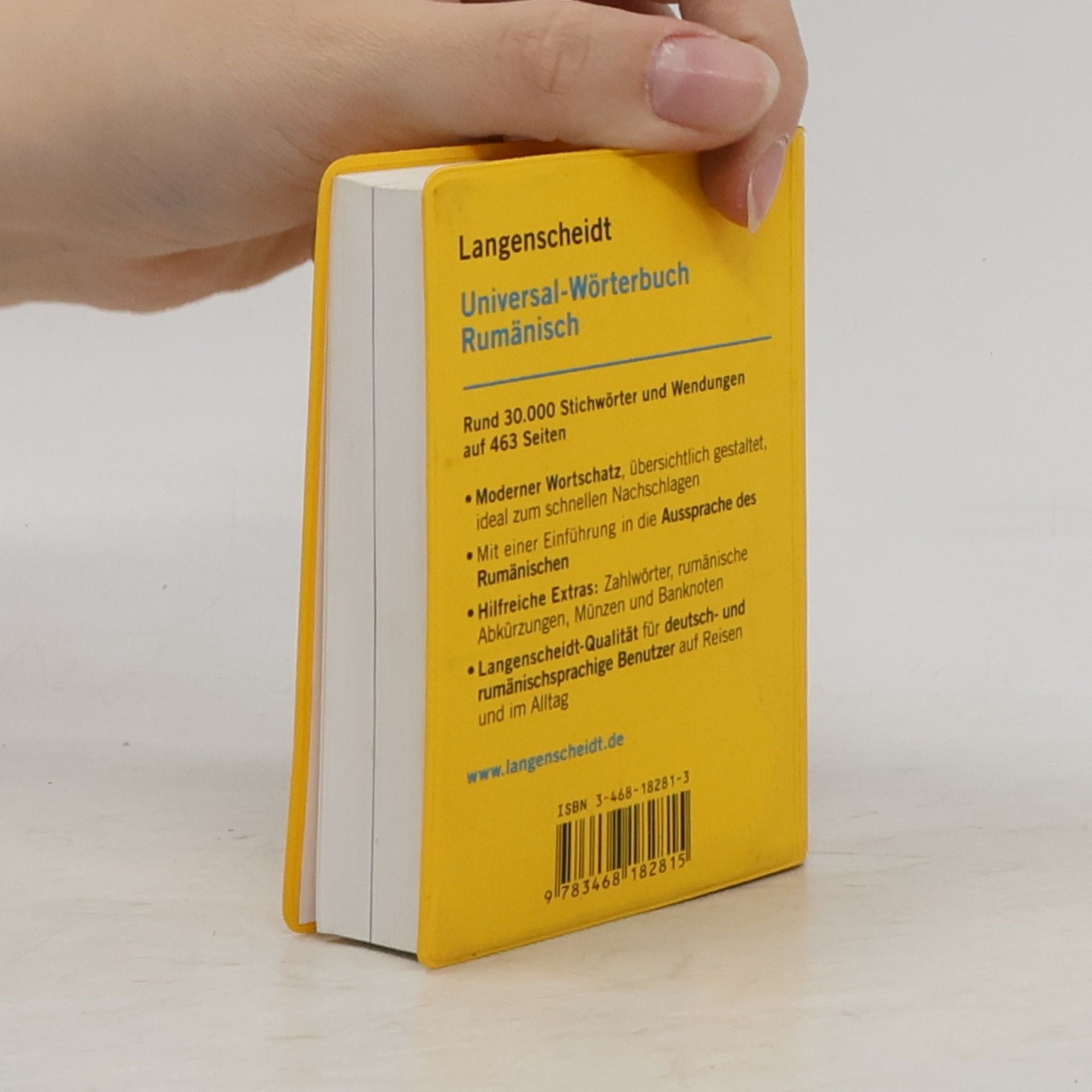 Ioan Lăzărescu Langenscheidts Universal-Wörterbuch Rumänisch