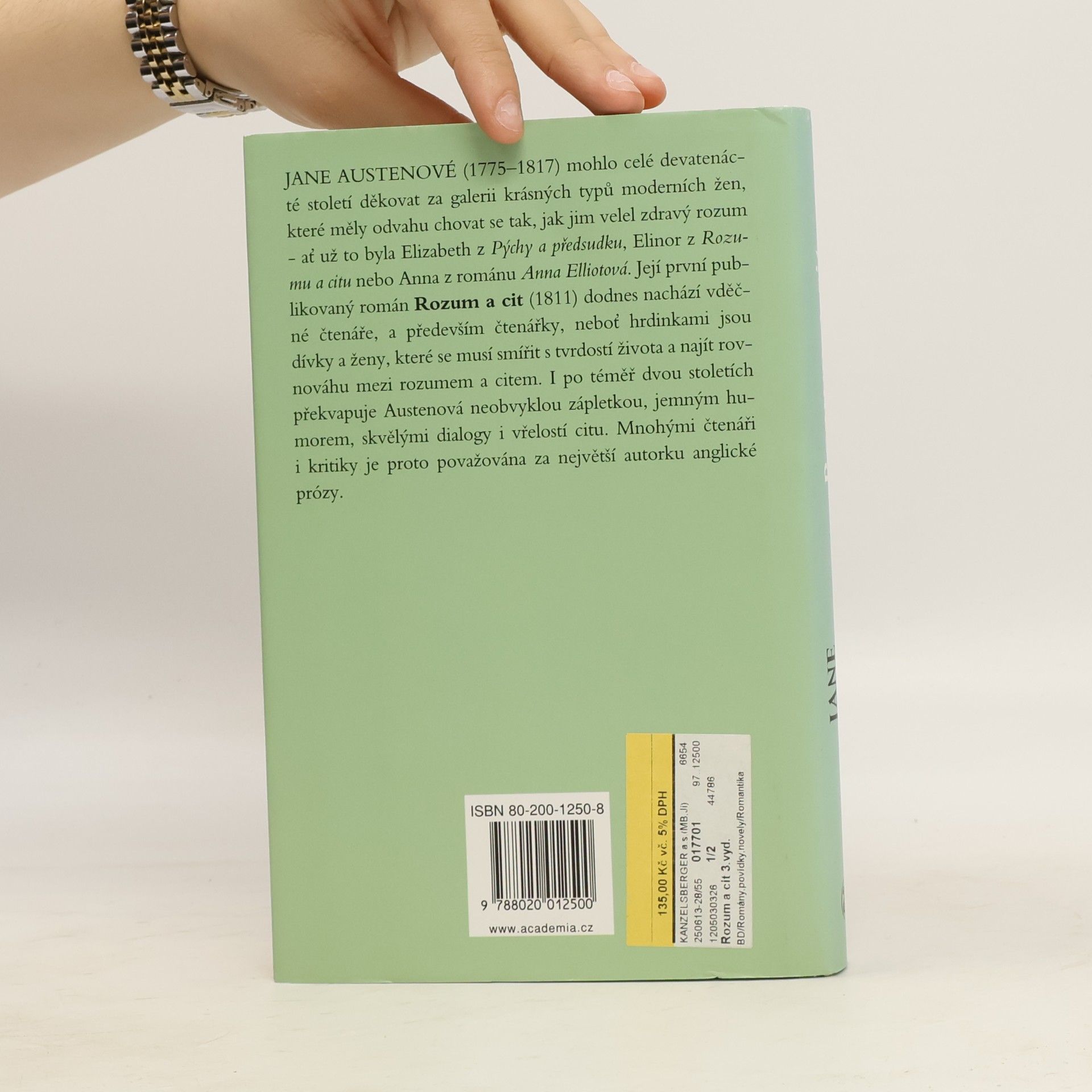Jane Austen Rozum a cit