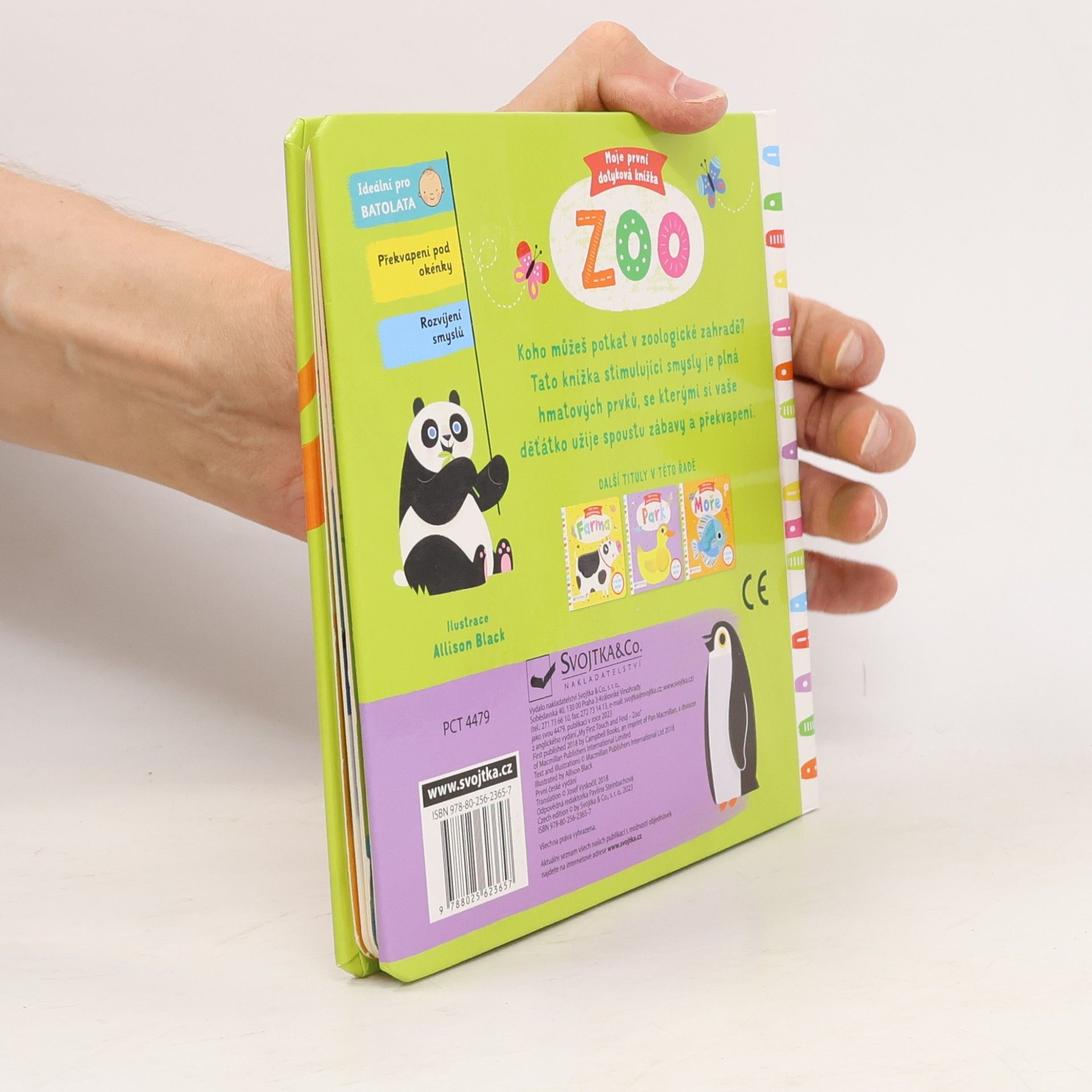 Allison Black ZOO - Moje první dotyková knížka
