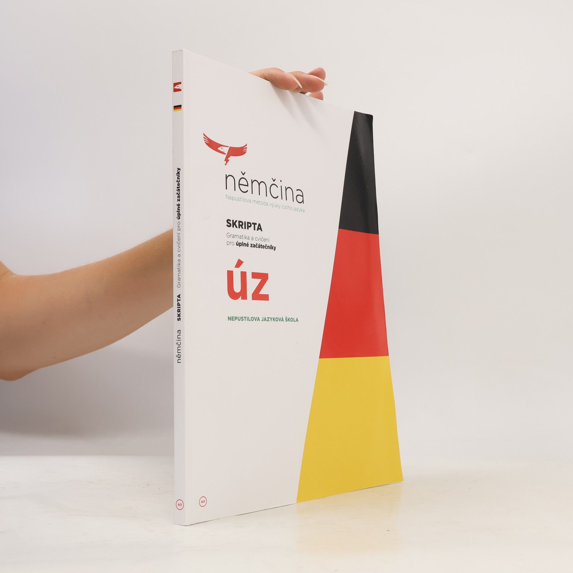 Hana Homoláčová Němčina. Nepustilova metoda výuky cizího jazyka. Skripta. Gramatika a cvičení pro úplné začátečníky, ÚZ