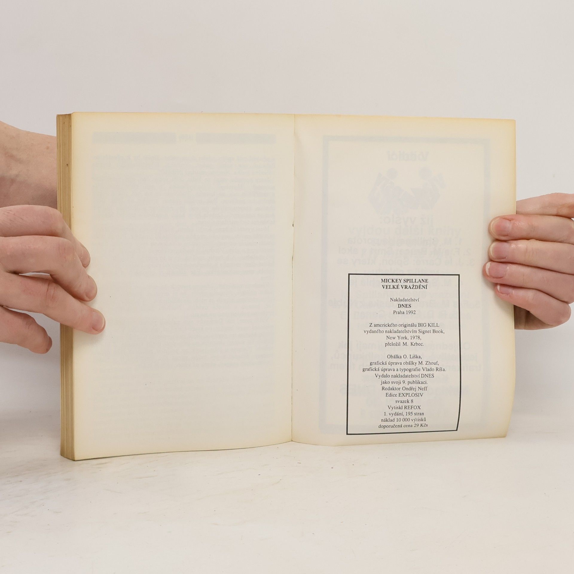 Mickey Spillane Velké vraždění