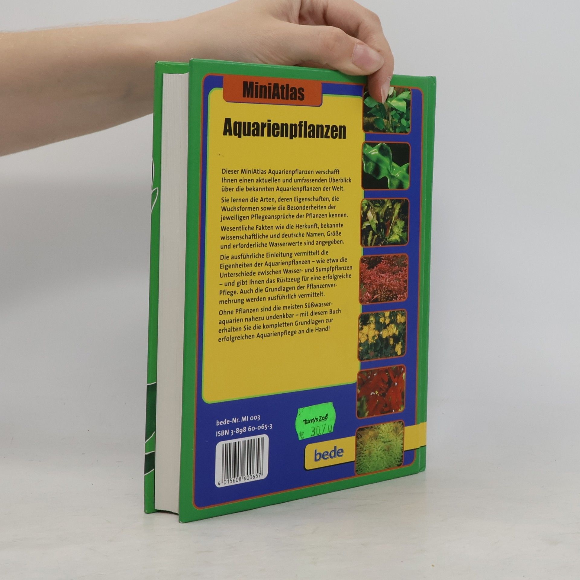 Jürgen Schmidt-Radefeldt MiniAtlas Aquarienpflanzen