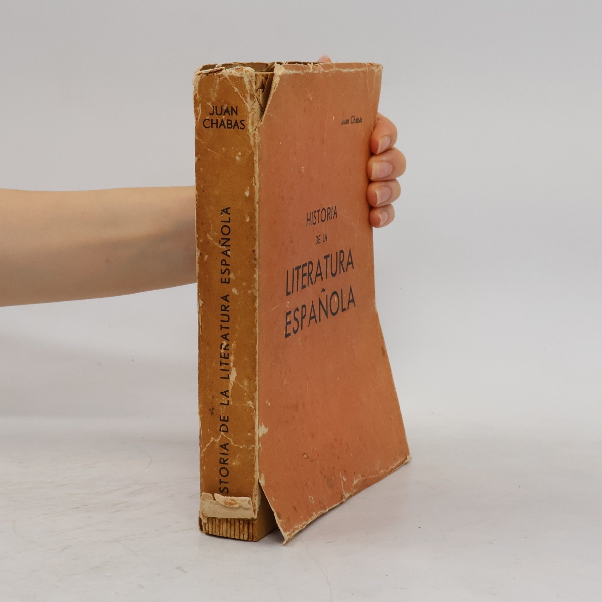 Juan Chabás Historia de la literatura espanola