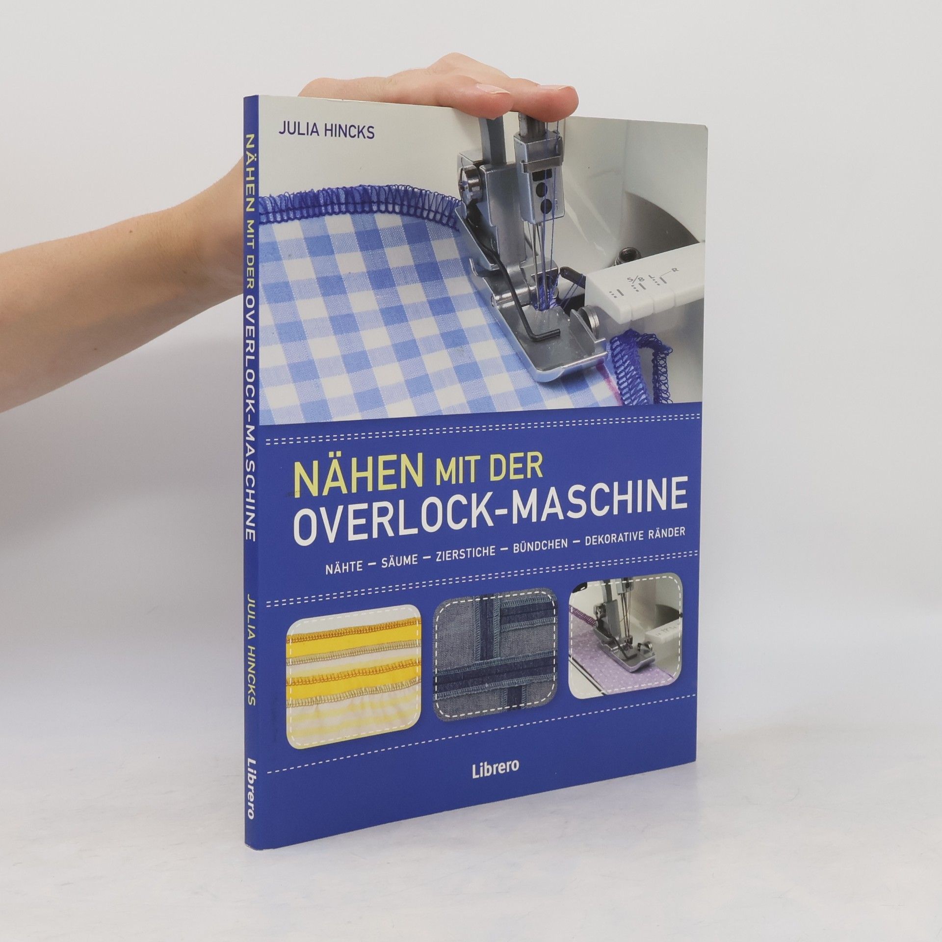 Julia Hincks Nähen mit der Overlockmaschine