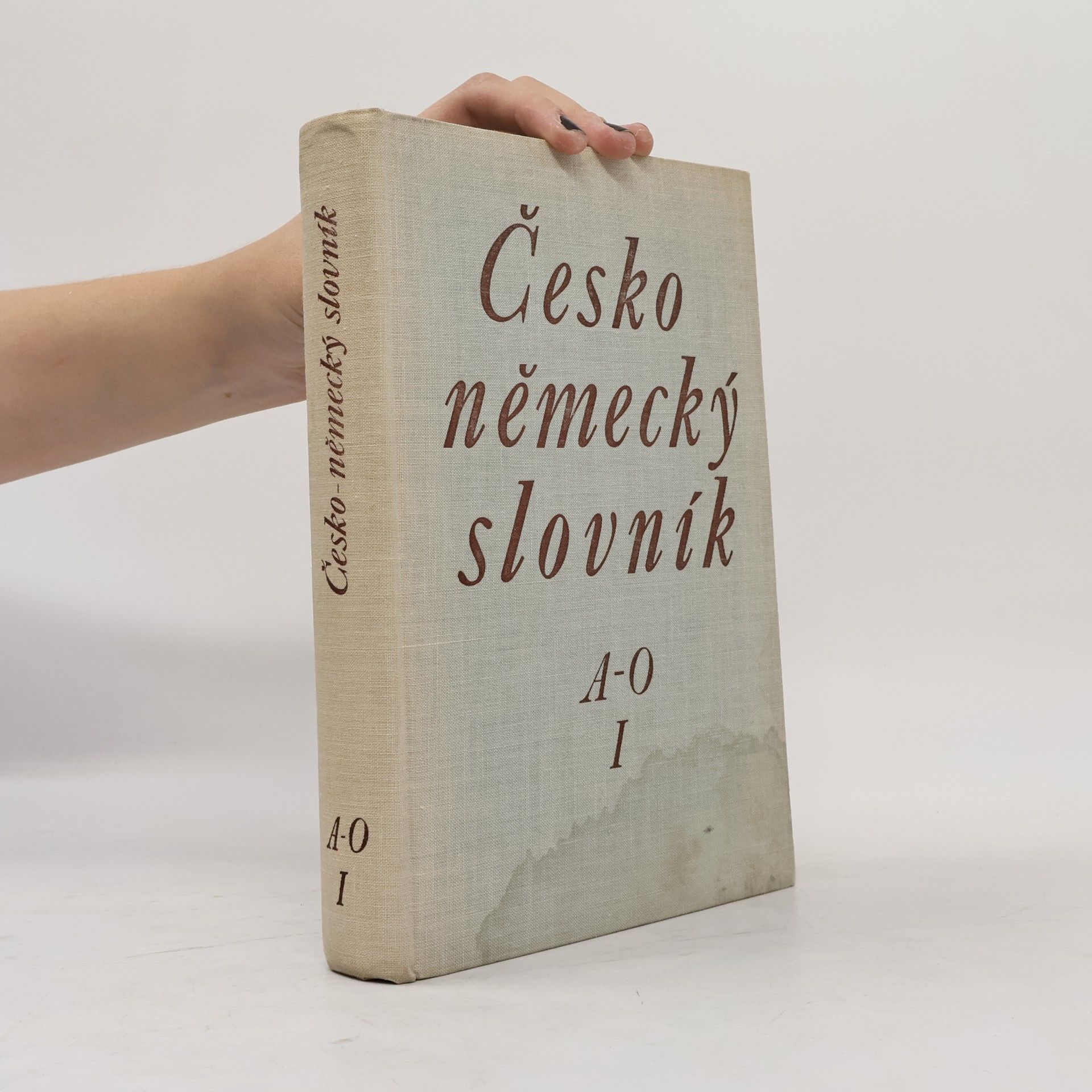 Hugo Siebenschein Česko-německý slovník 1 A-O
