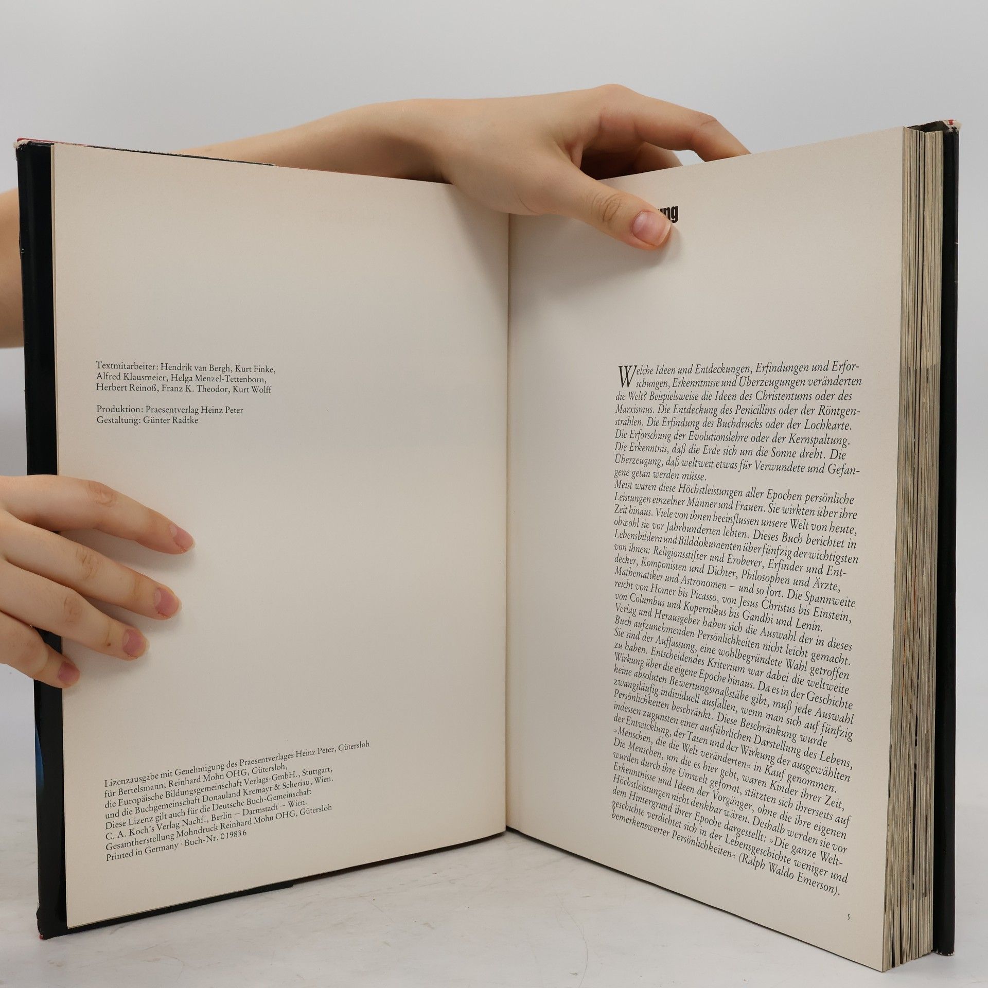 Autores varios Menschen die die Welt veränderten