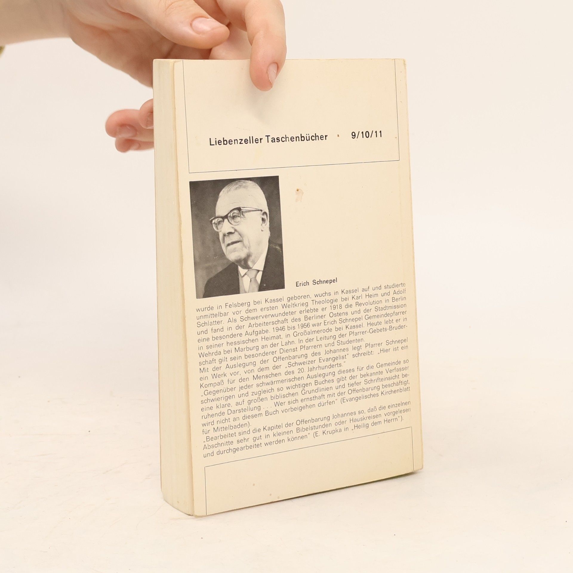 Erich Schnepel Das Buch mit den sieben Siegeln