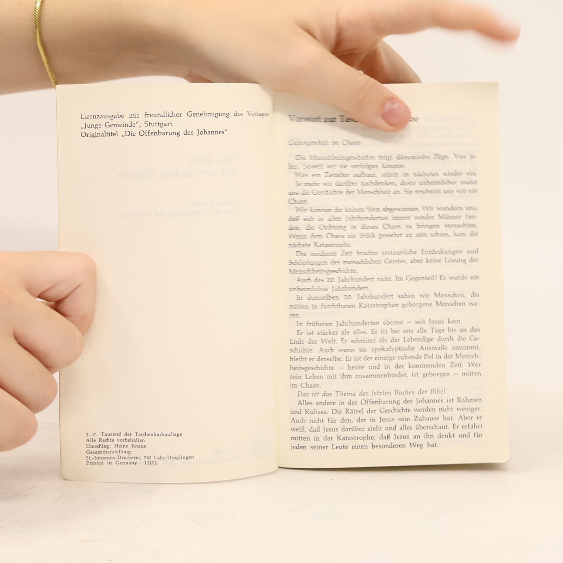 Erich Schnepel Das Buch mit den sieben Siegeln