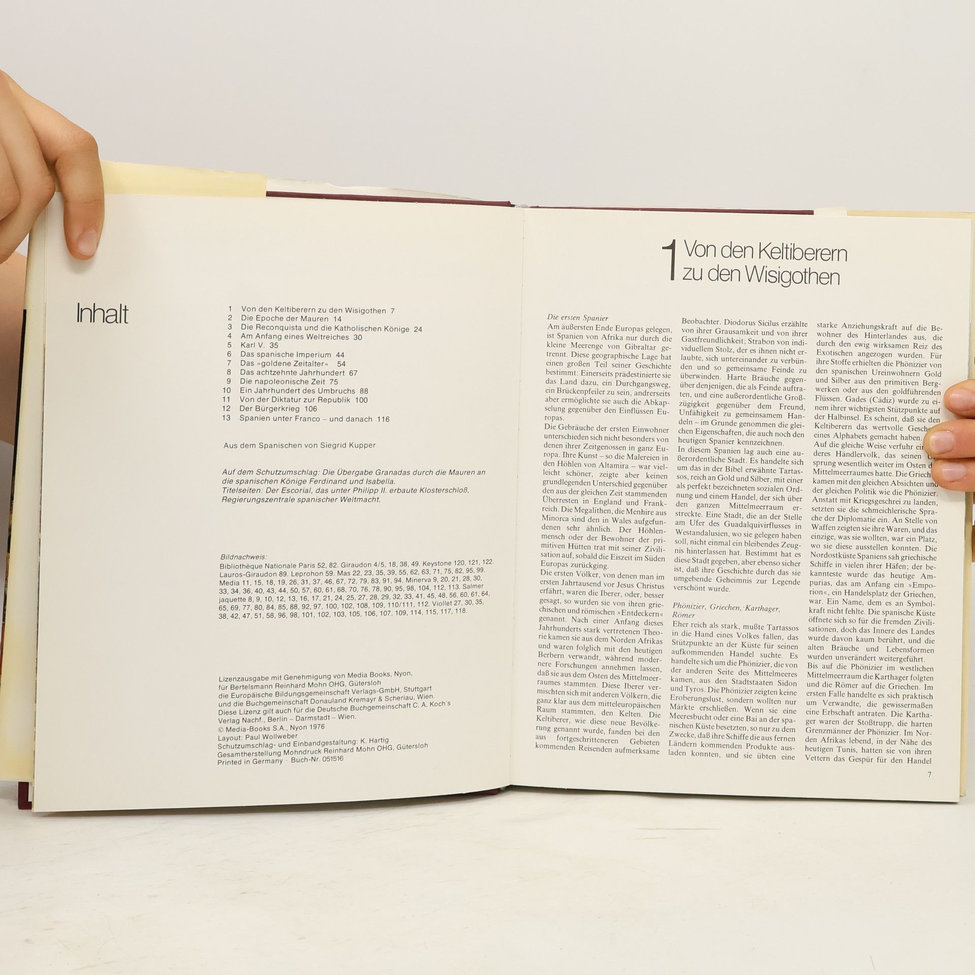 Various authors Spanien. Kleine Geschichte großer Nationen