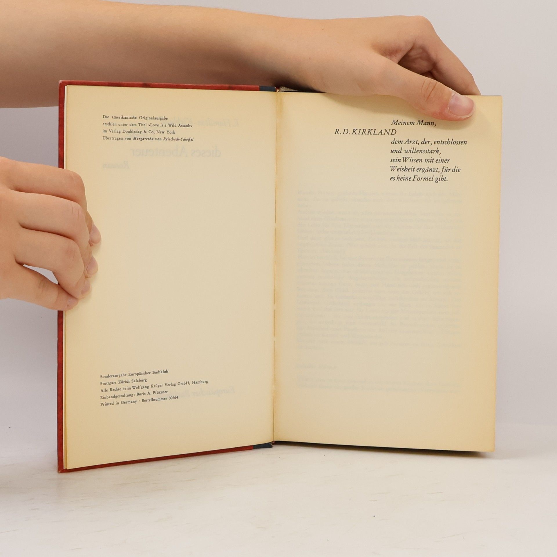 Elithe Hamilton-Kirkland Liebe, dieses Abenteuer