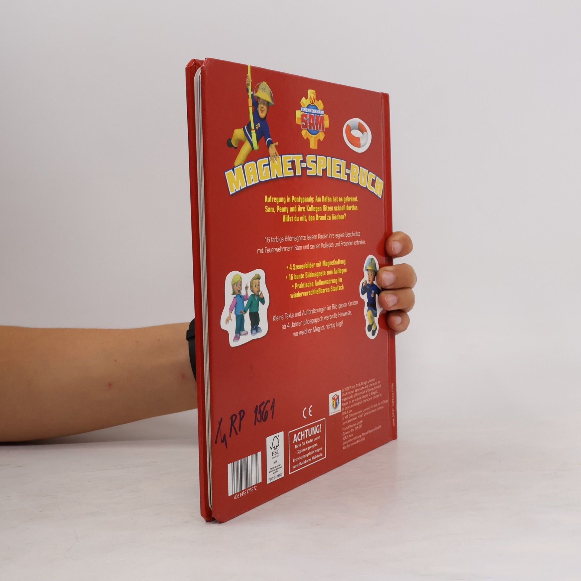 Autorenkollektiv Magnet-Spiel-Buch. Feuerwehrmann Sam