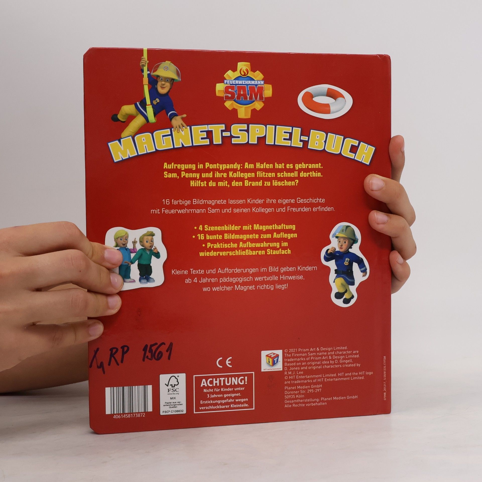 Autorenkollektiv Magnet-Spiel-Buch. Feuerwehrmann Sam