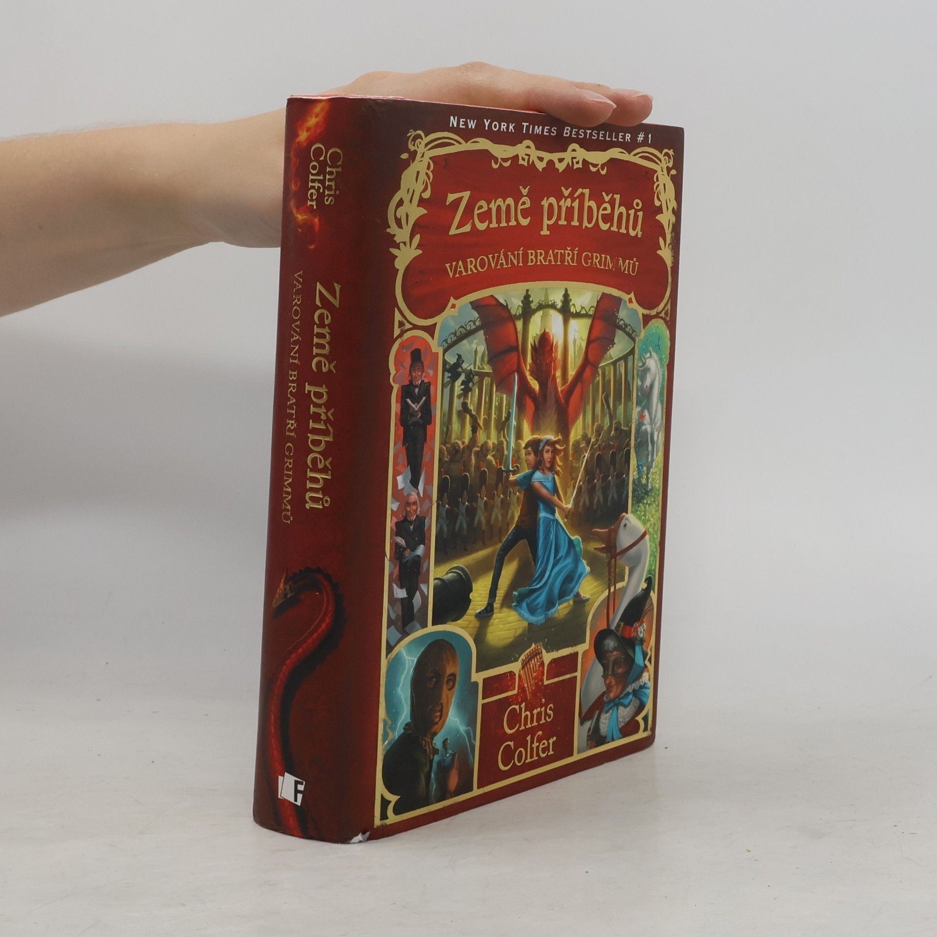 Chris Colfer Země příběhů. Varování bratří Grimmů