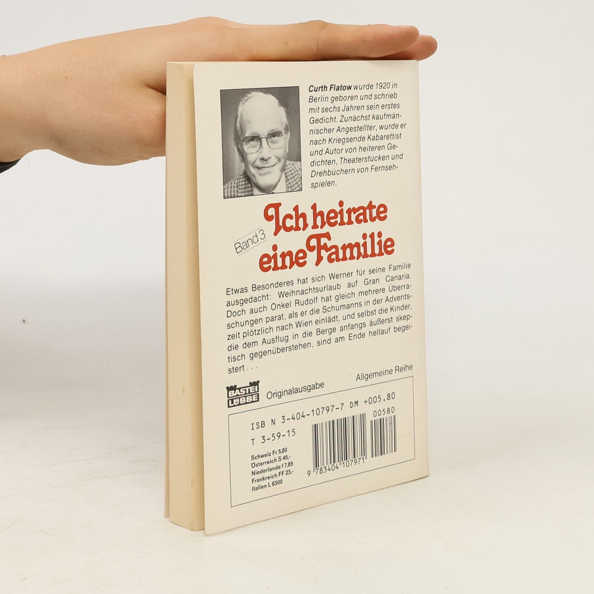 Curth Flatow Ich heirate eine Familie. Bd.3. Schumanns Winterreise