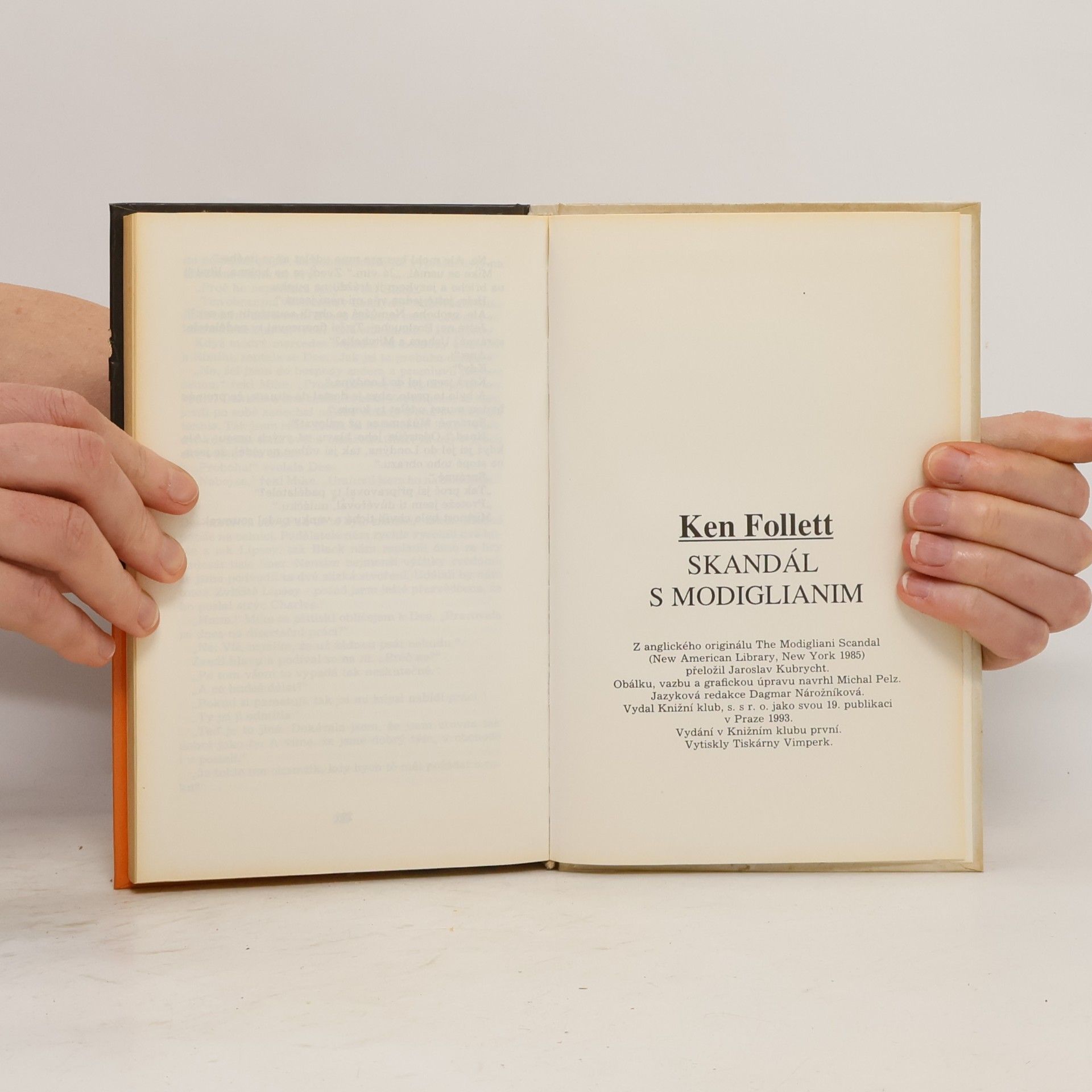 Ken Follett Skandál s Modiglianim