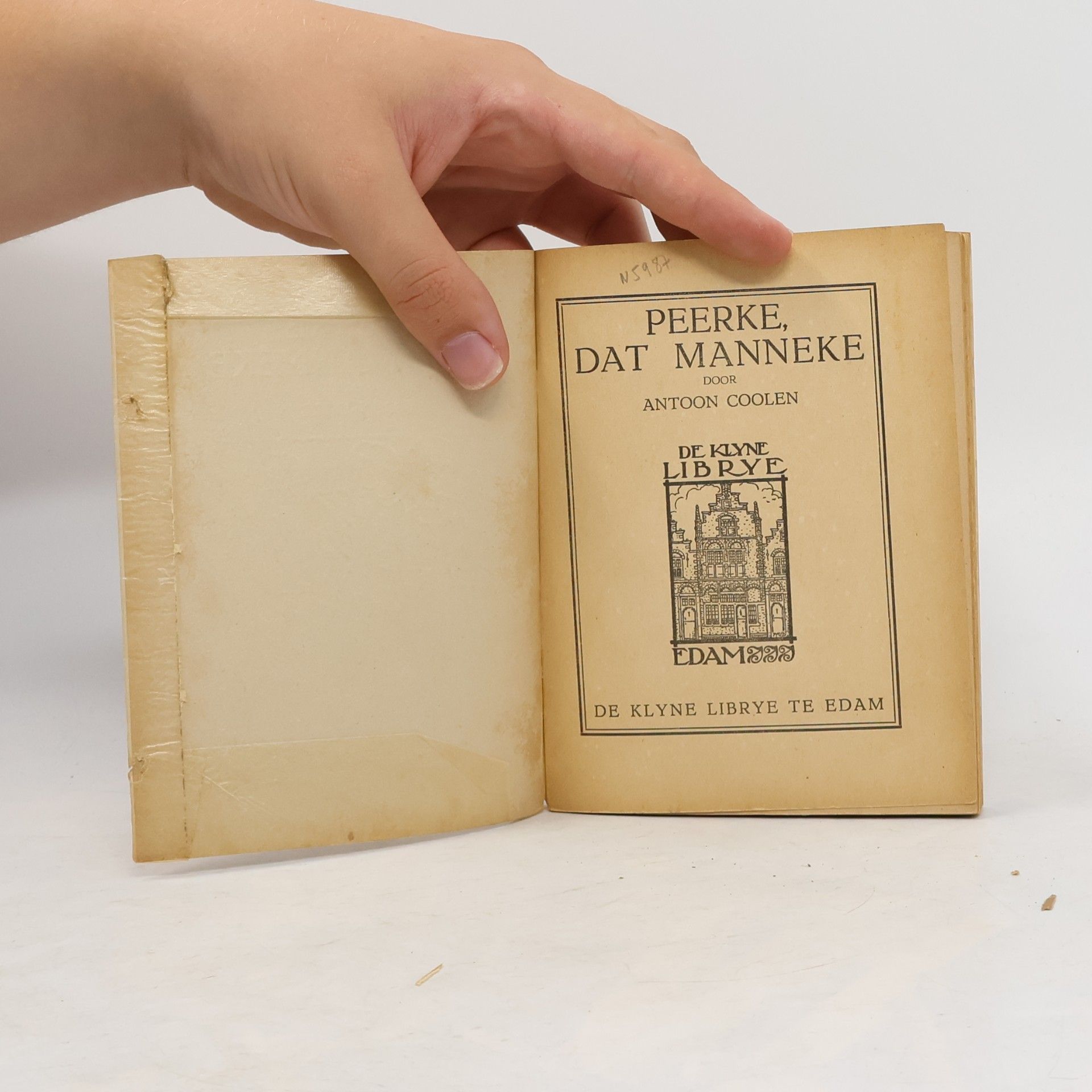 Antoon Coolen Peerke, dat Manneke