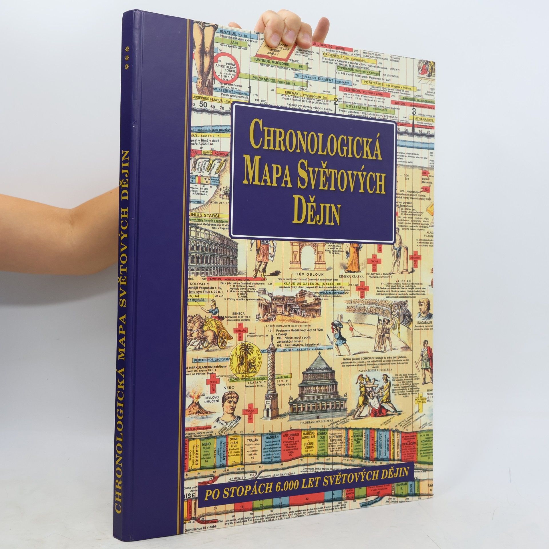 Autorenkollektiv Chronologická mapa světových dějin : po stopách 6000 let světových dějin