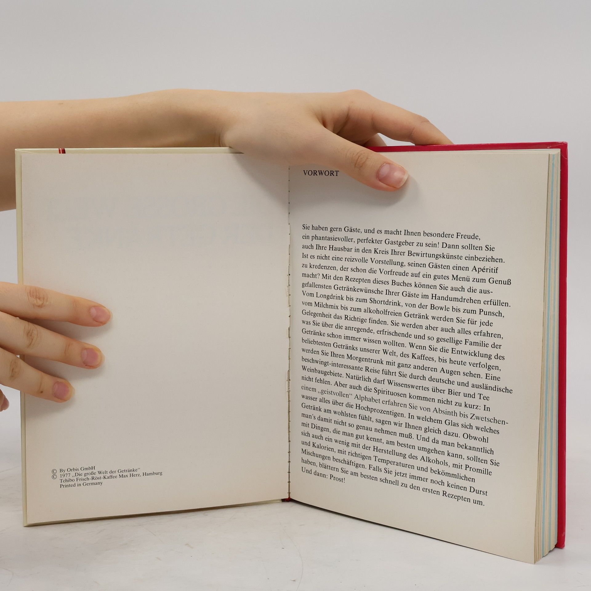 Collectif d'auteurs Die Grosse Welt der Getränke