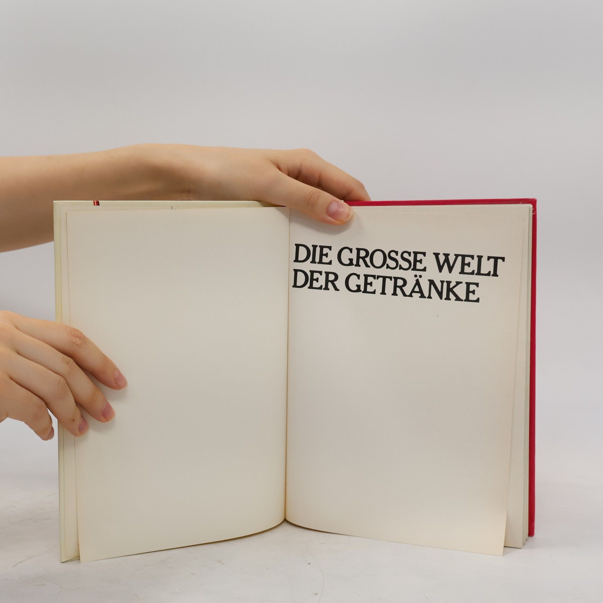 Collectif d'auteurs Die Grosse Welt der Getränke