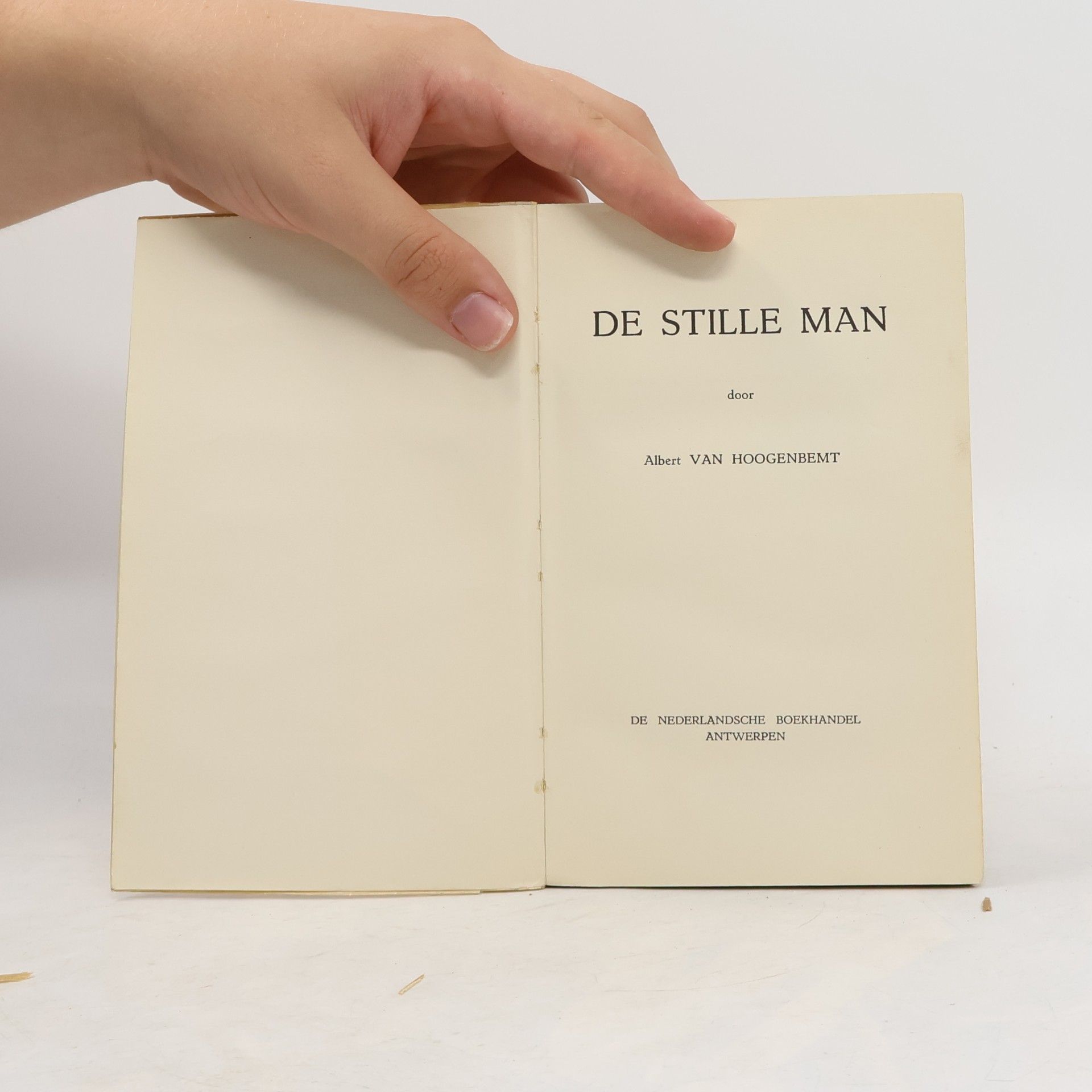 Albert van Hoogenbemt De Stille Man