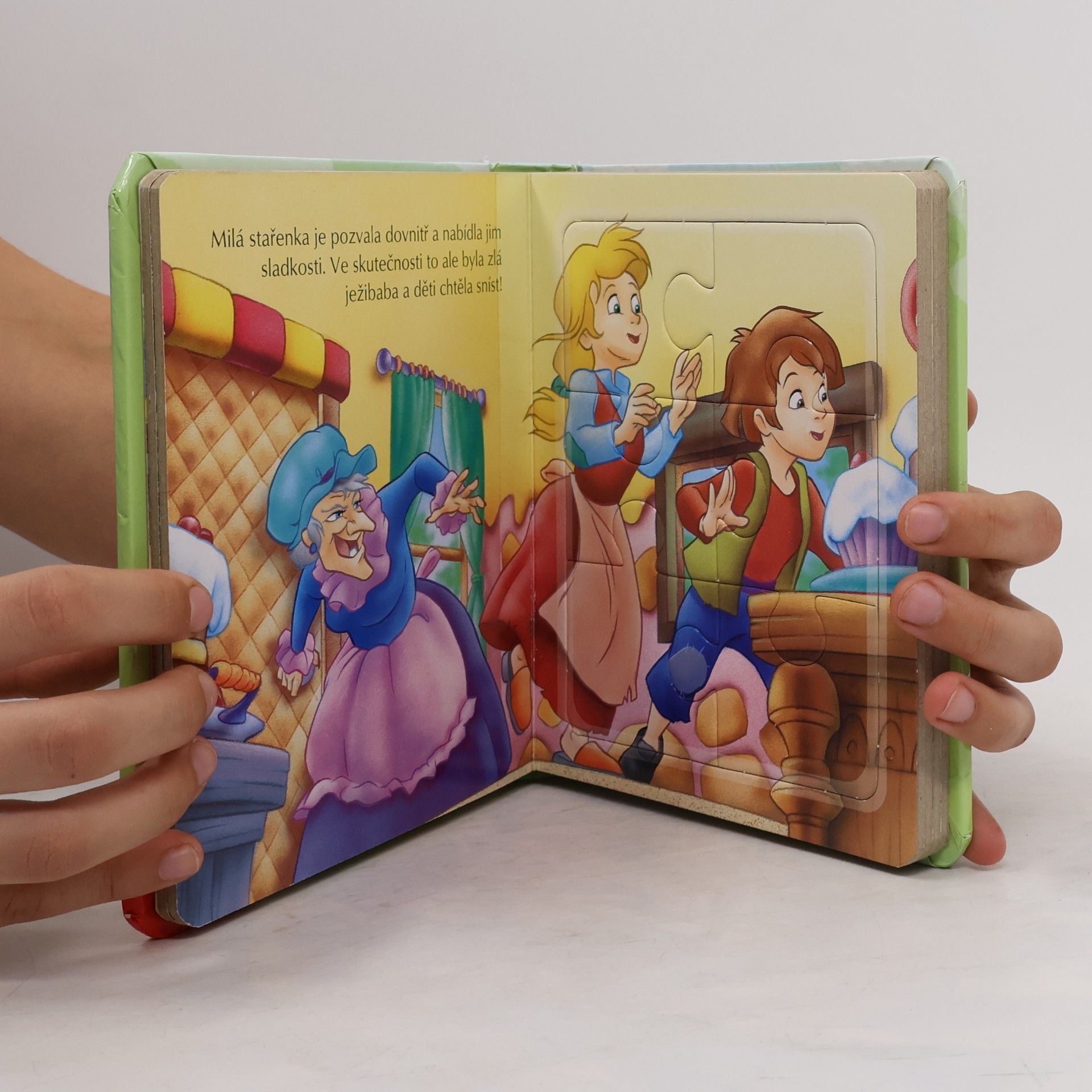 Kolektiv autorů Jeníček a Mařenka : pohádka s puzzle