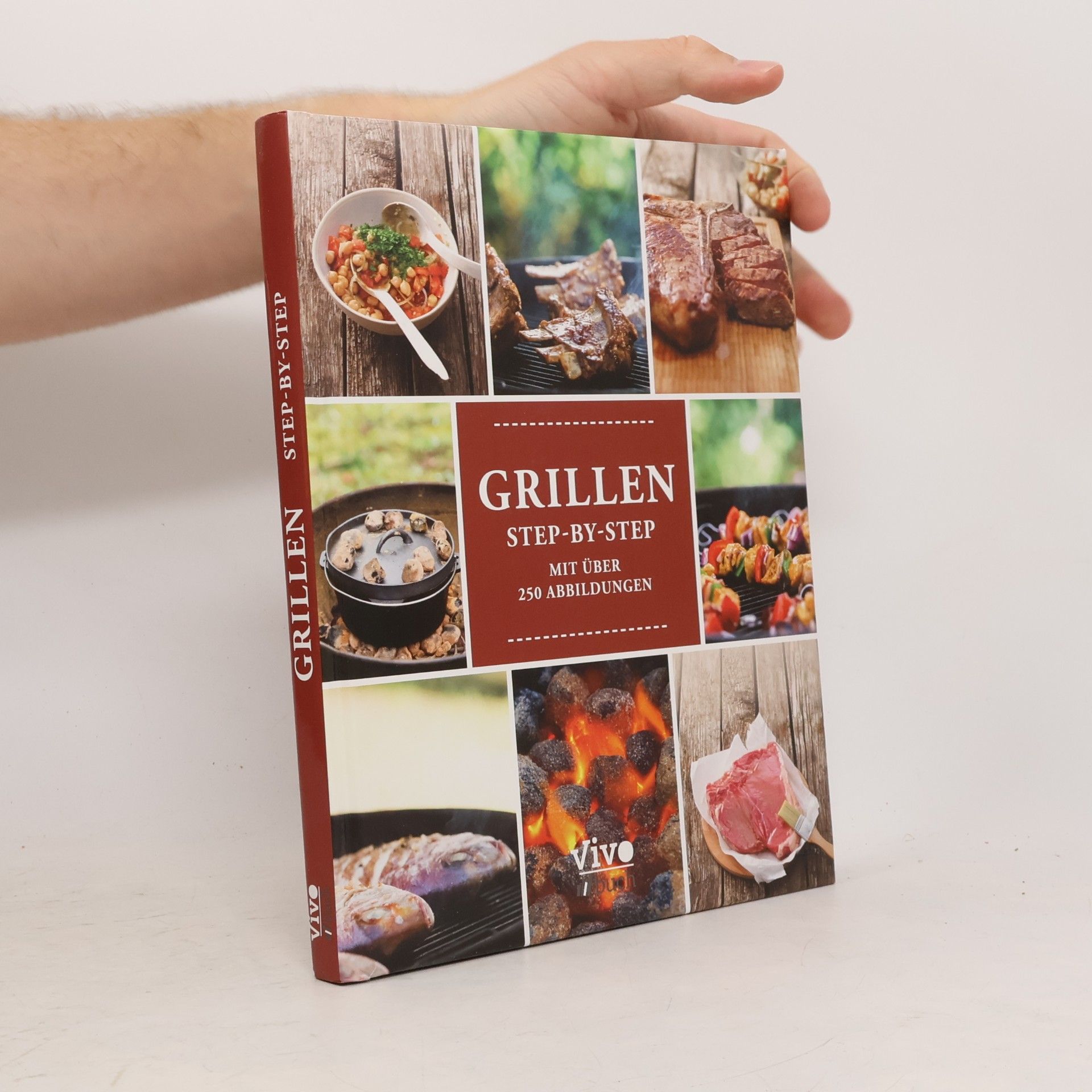 Various authors Grillen - step-by-step: Mit über 250 Abbildungen