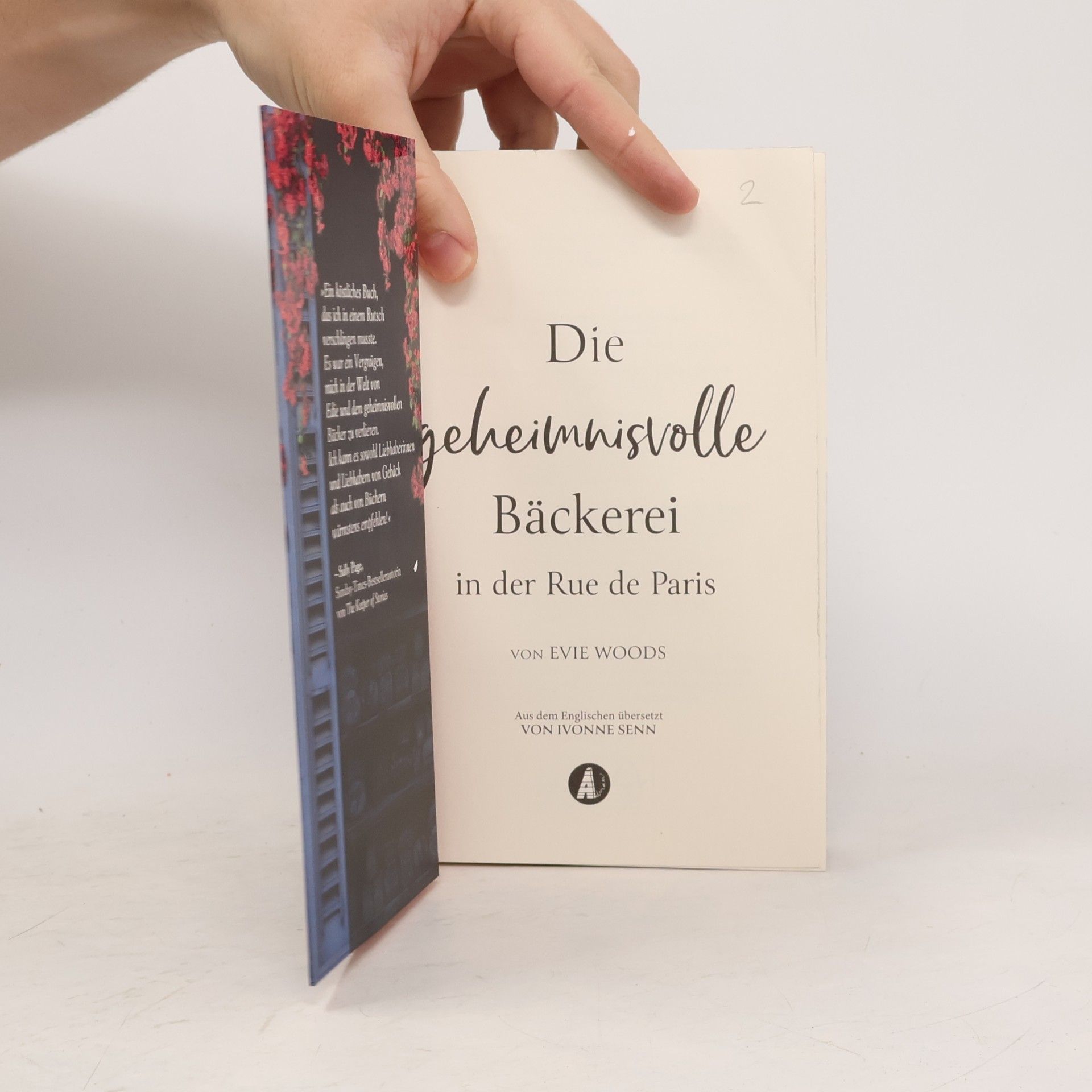 Evie Woods Die geheimnisvolle Bäckerei in der rue de Paris