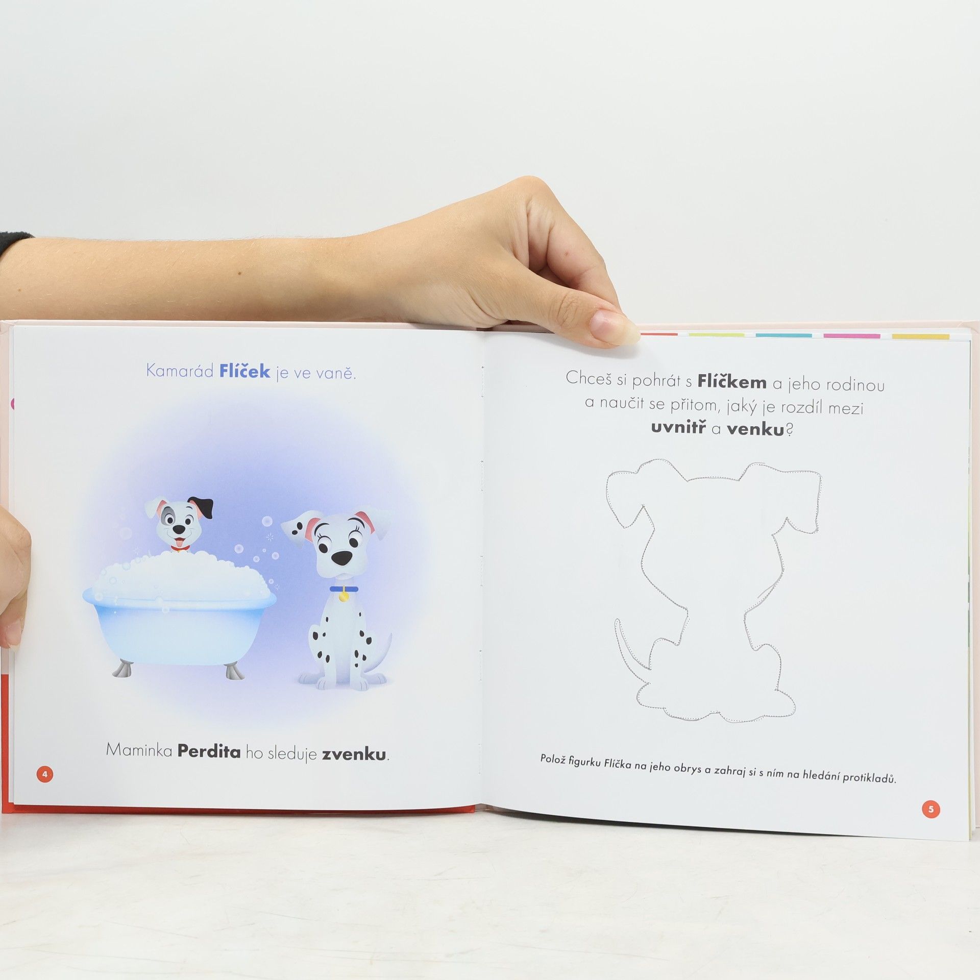Walt Disney Moji první kamarádi 15. Flíček. Uvnitř a venku