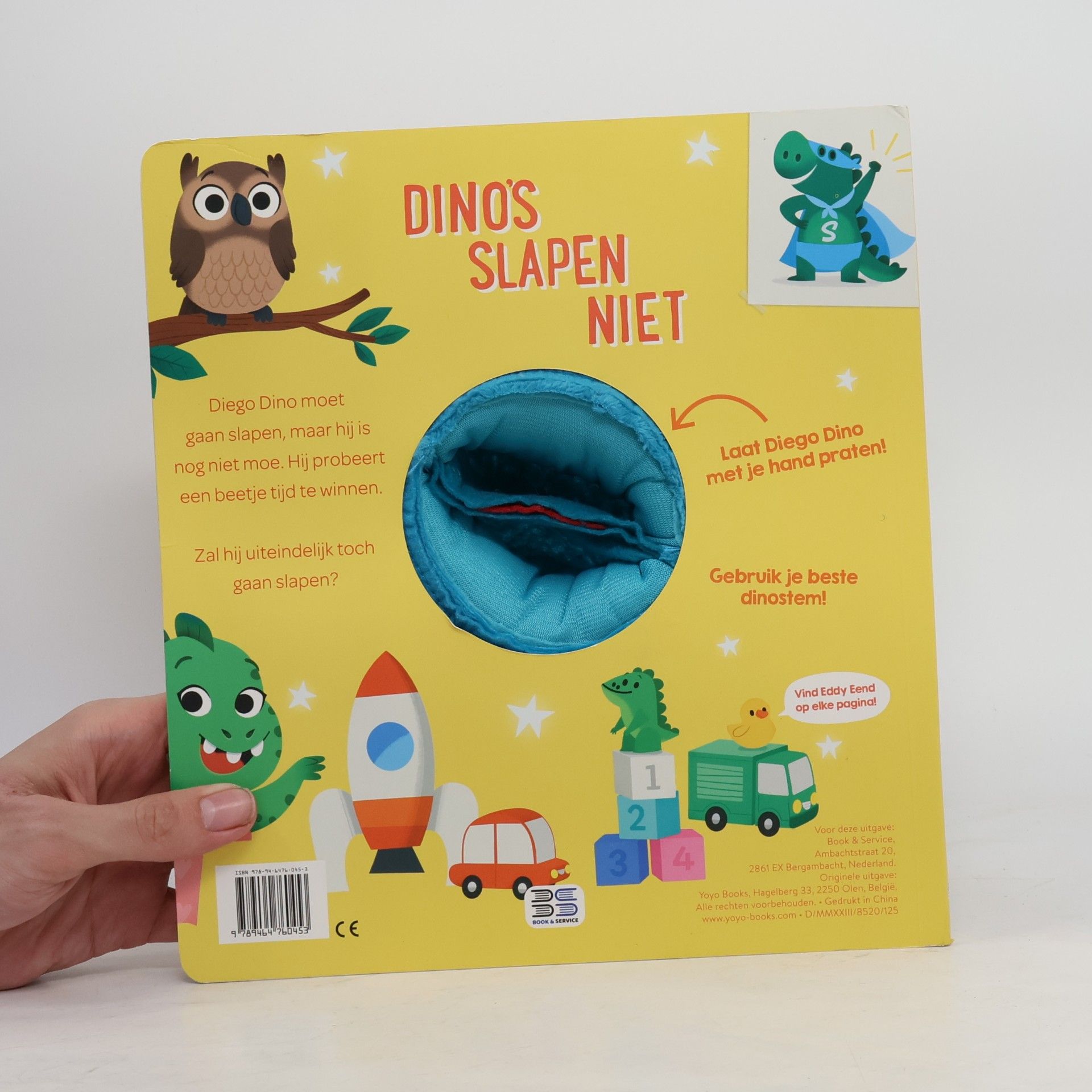 Mijn beestige bedtijd: Dino's slapen niet!