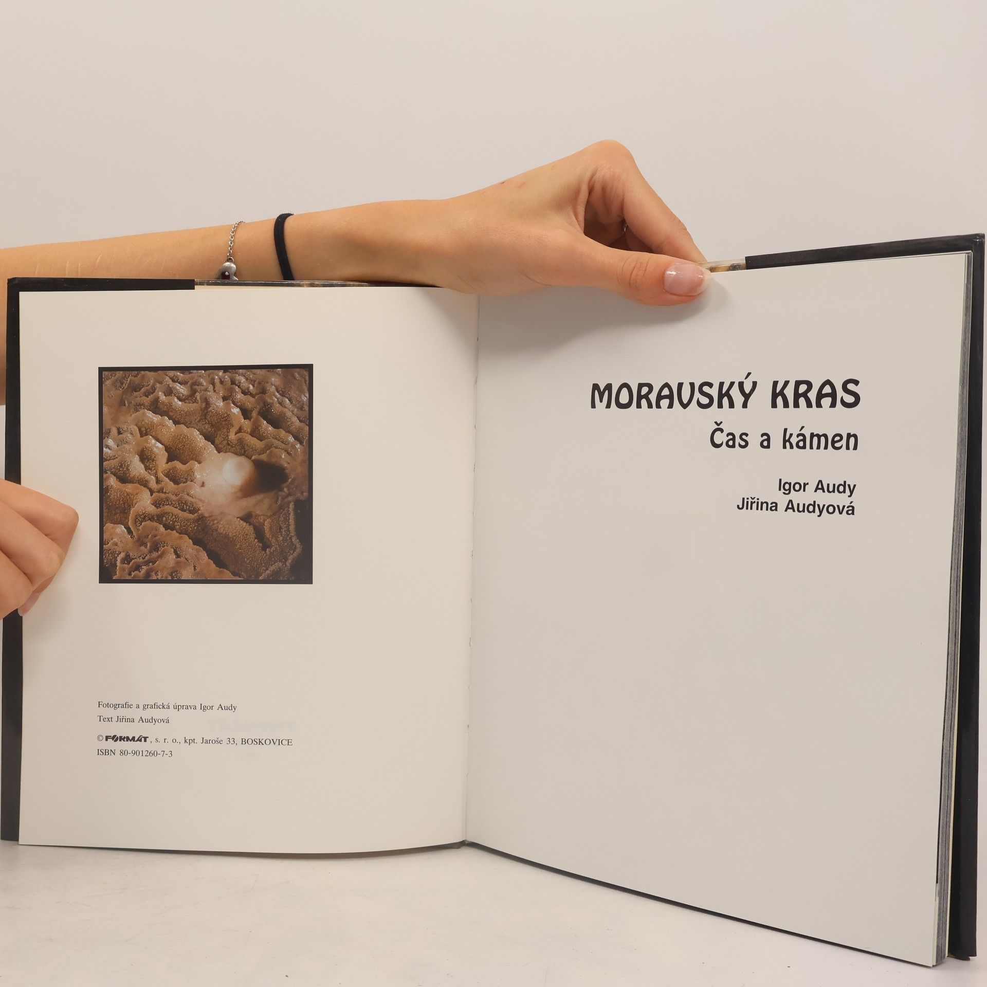 Igor Audy Moravský kras. Čas a kámen