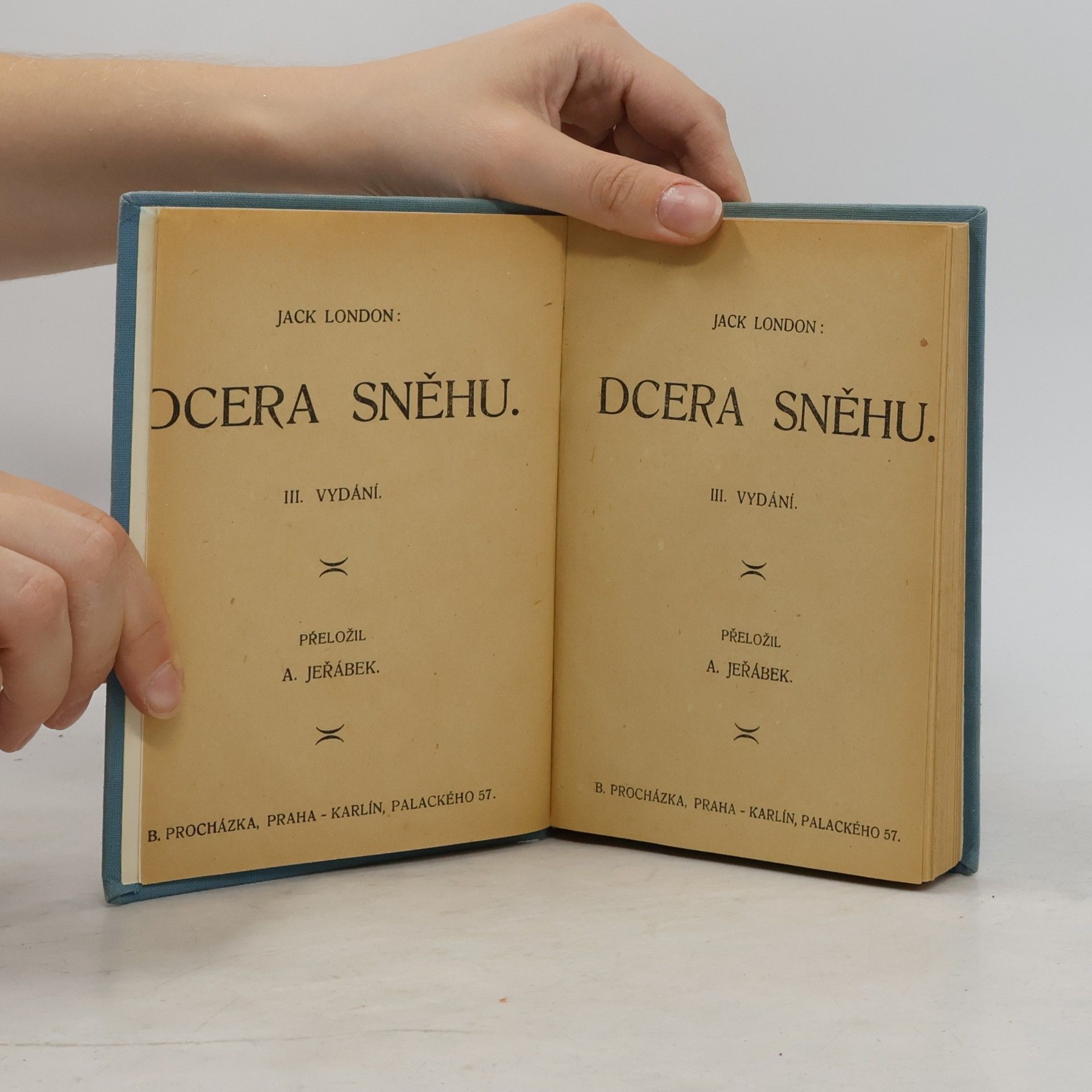 Jack London Dcera sněhu
