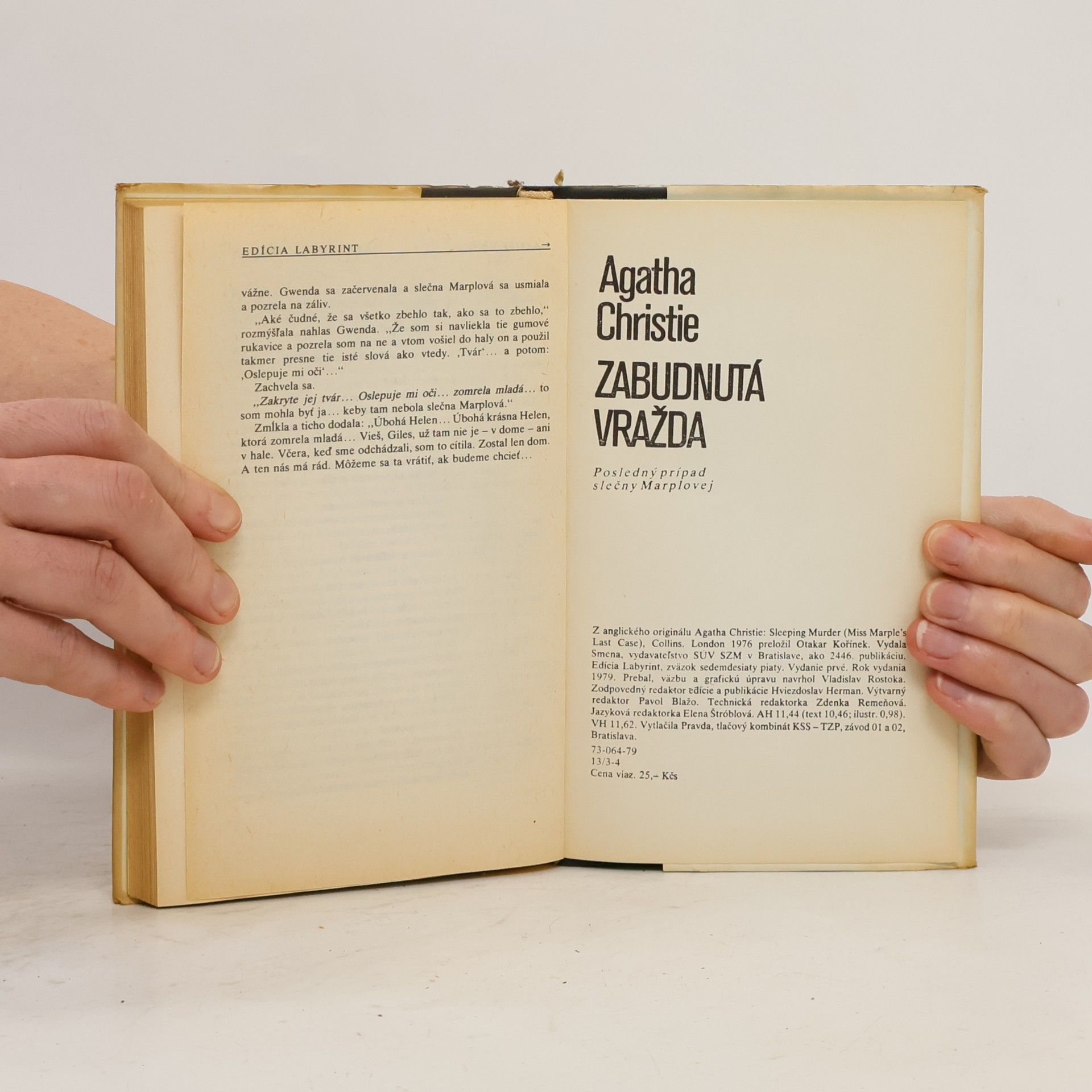 Agatha Christie Zabudnutá vražda