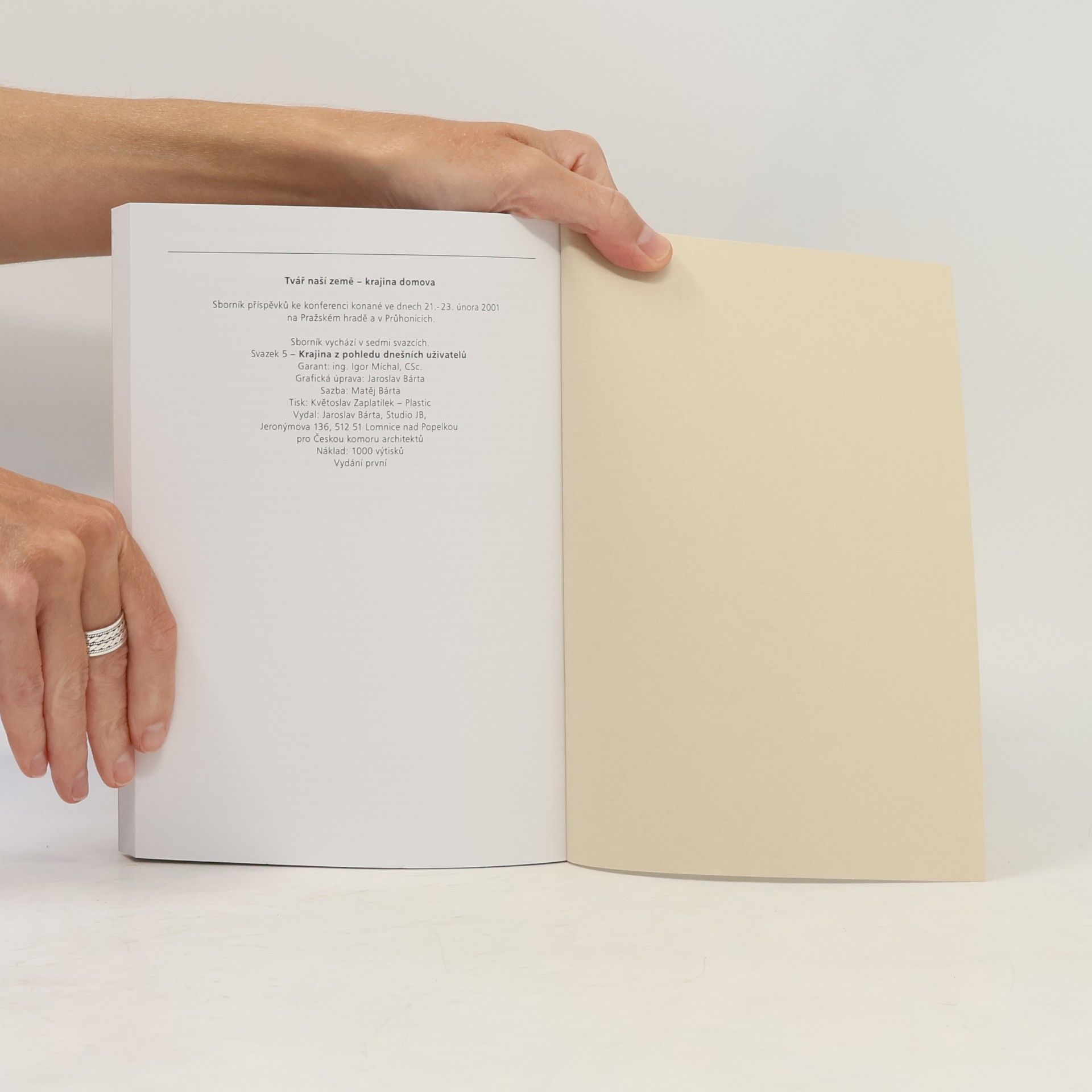 Various authors Krajina z pohledu dnešních uživatelů
