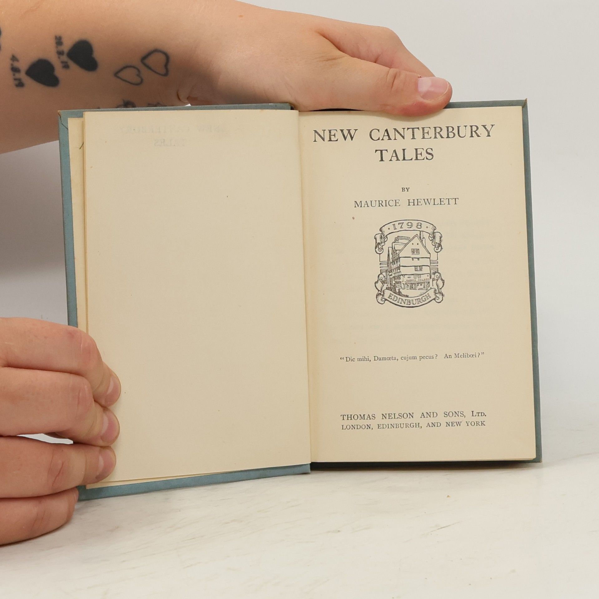 Maurice Hewlett New Canterbury Tales