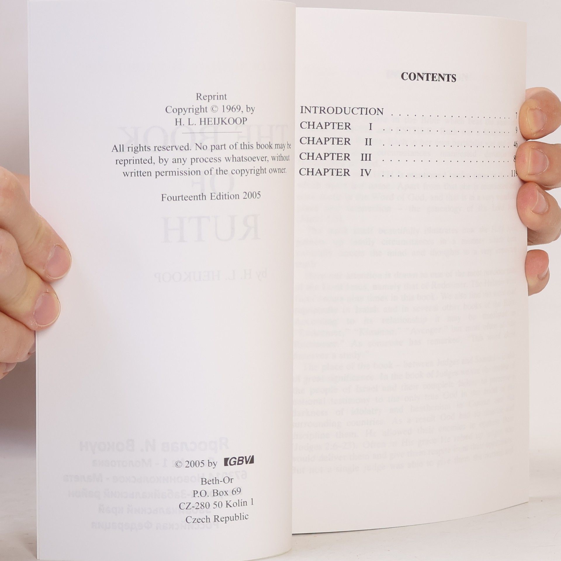 H. L. Heijkoop The Book of Ruth