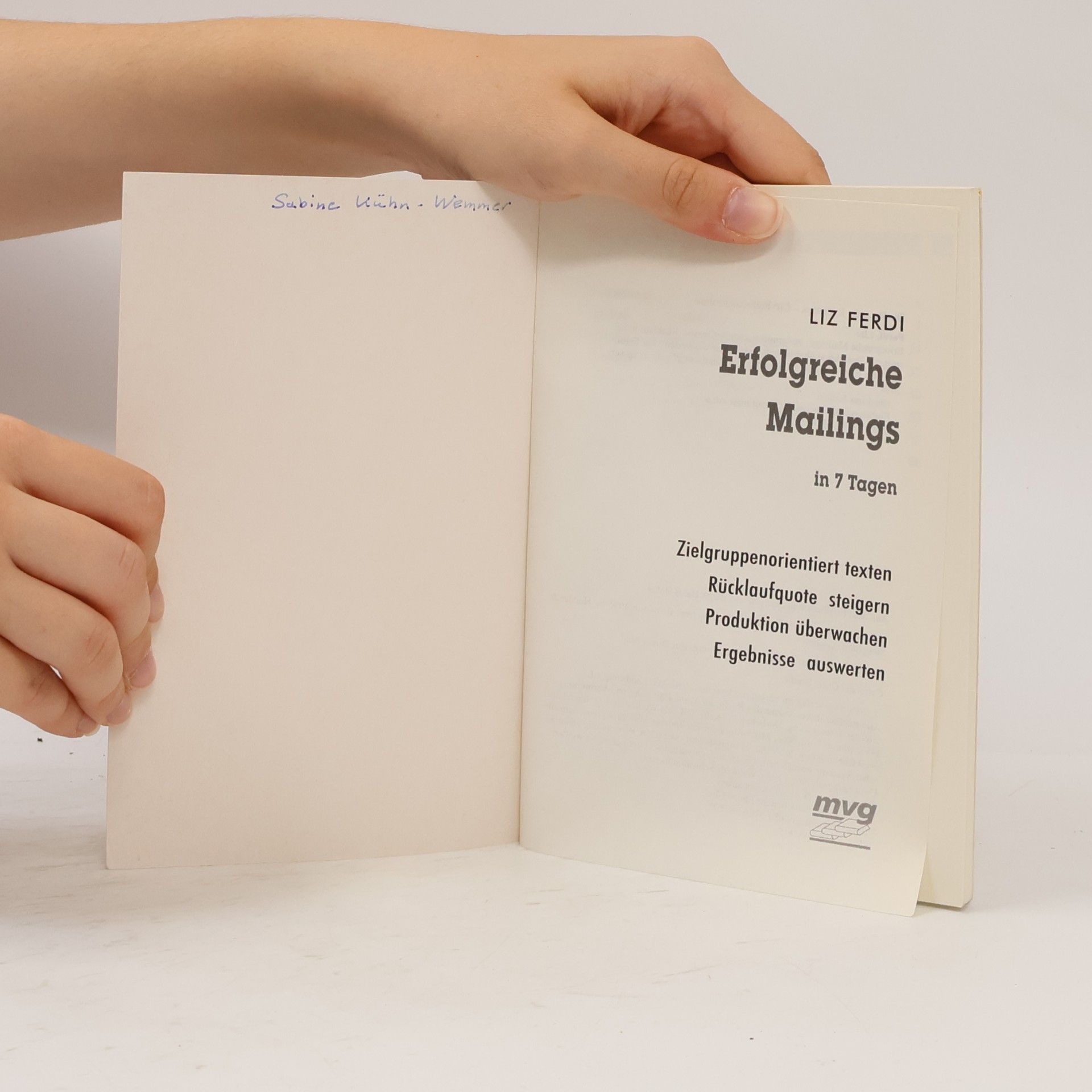Liz Ferdi Erfolgreiche Mailings in 7 Tagen