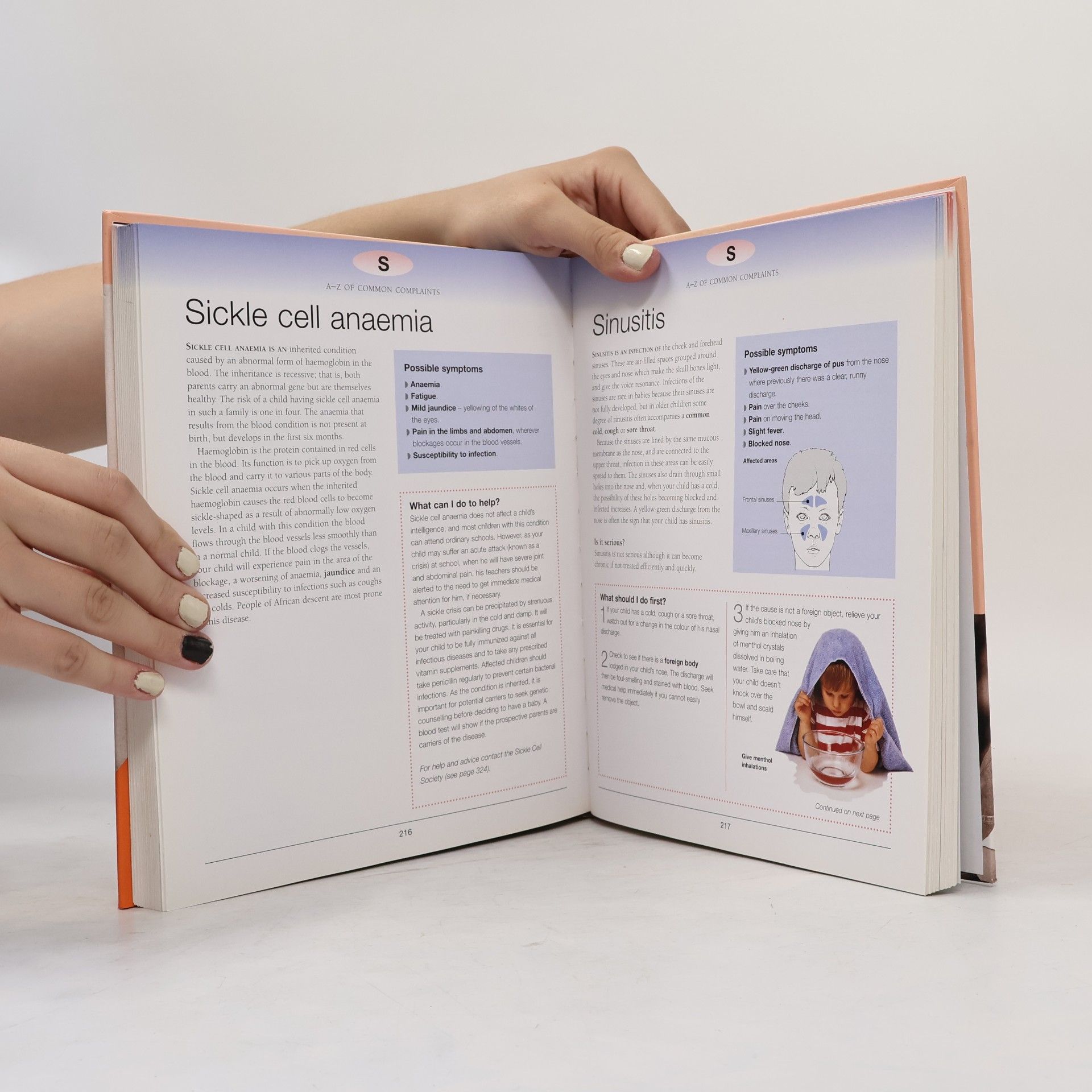 Miriam Stoppard Baby & child healthcare : the essential A-Z home reference to children's illnesses, symptoms and treatments