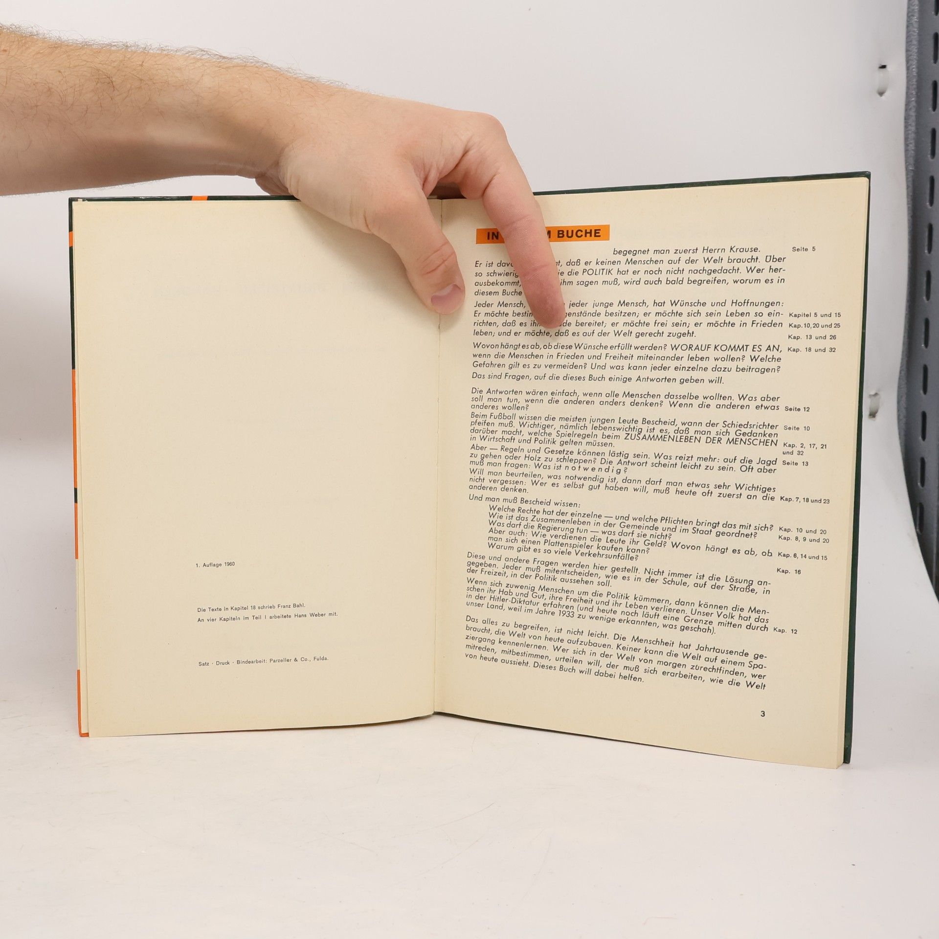Wolfgang Hilligen Sehen, Beurteilen, Handeln