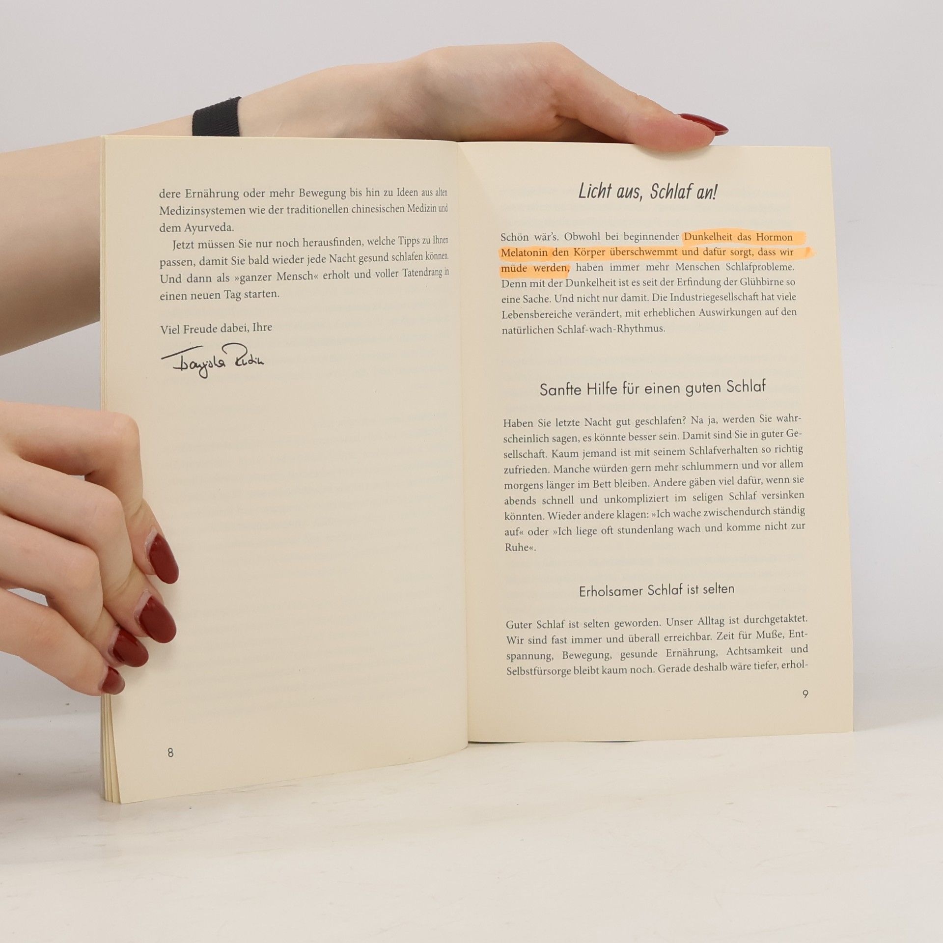 Franziska Rubin Mein kleines Buch vom guten Schlaf