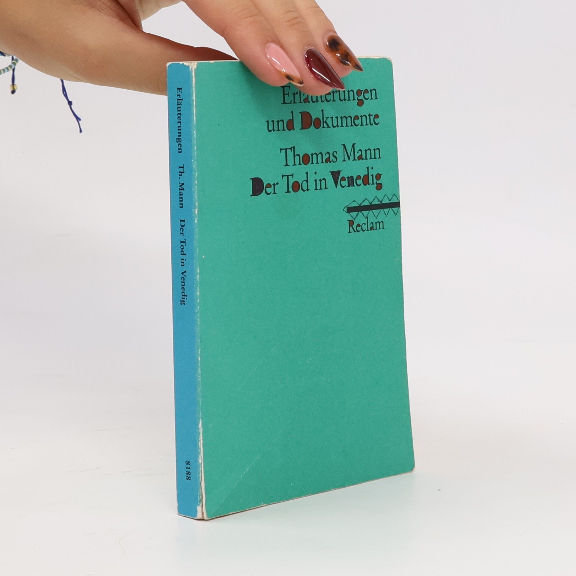 Ehrhard Bahr Thomas Mann, Der Tod in Venedig