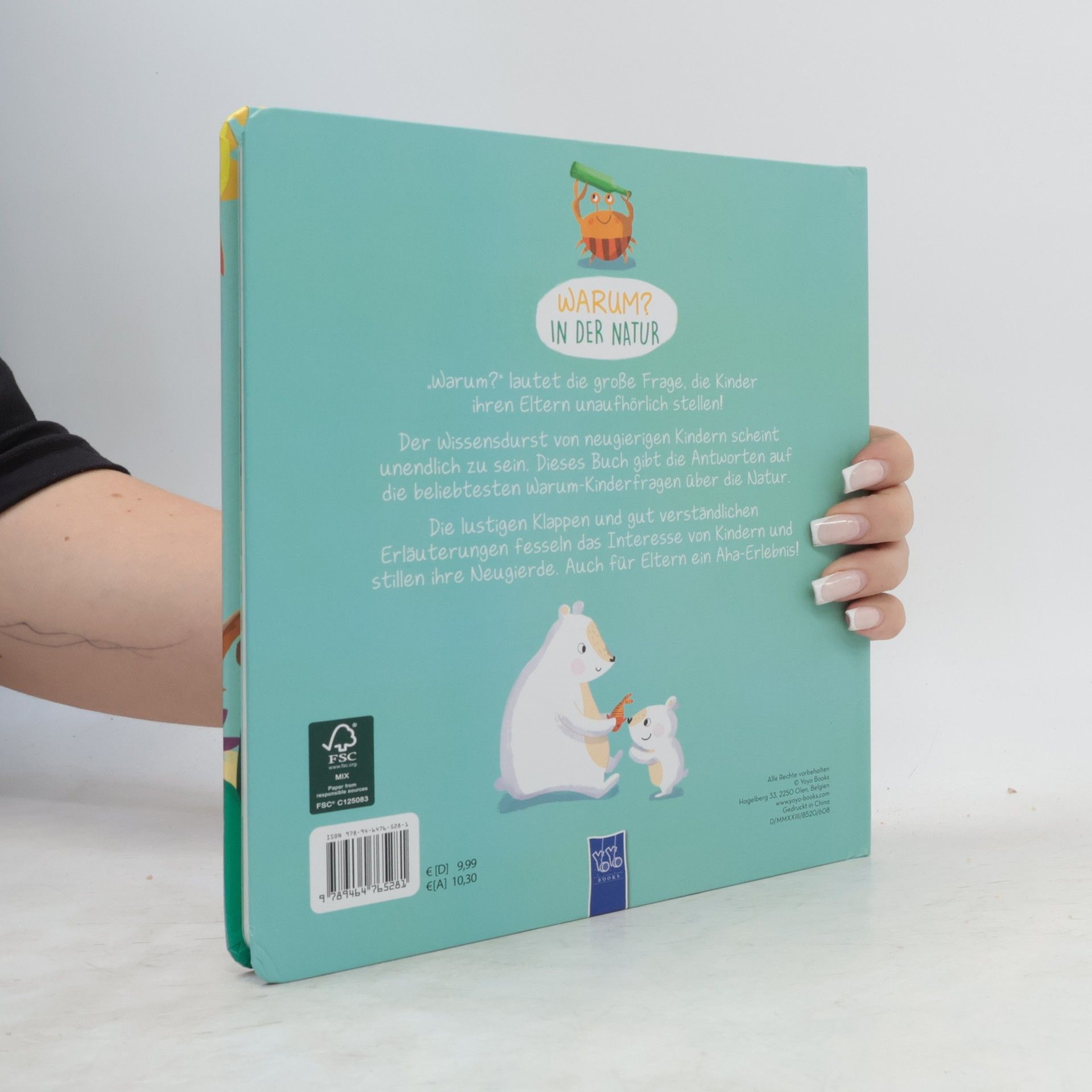 Warum?: In der Natur - Klappenbuch