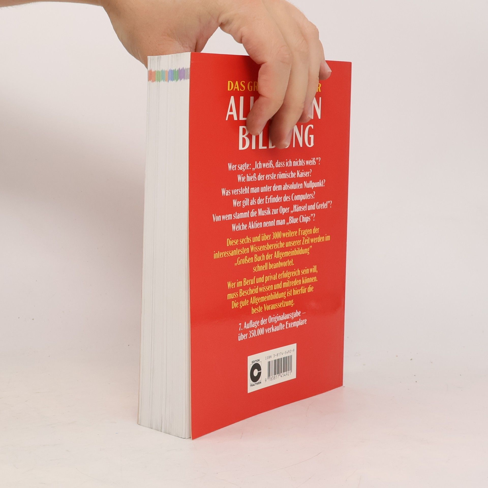 Matthias Edbauer Das grosse Buch der Allgemein-Bildung