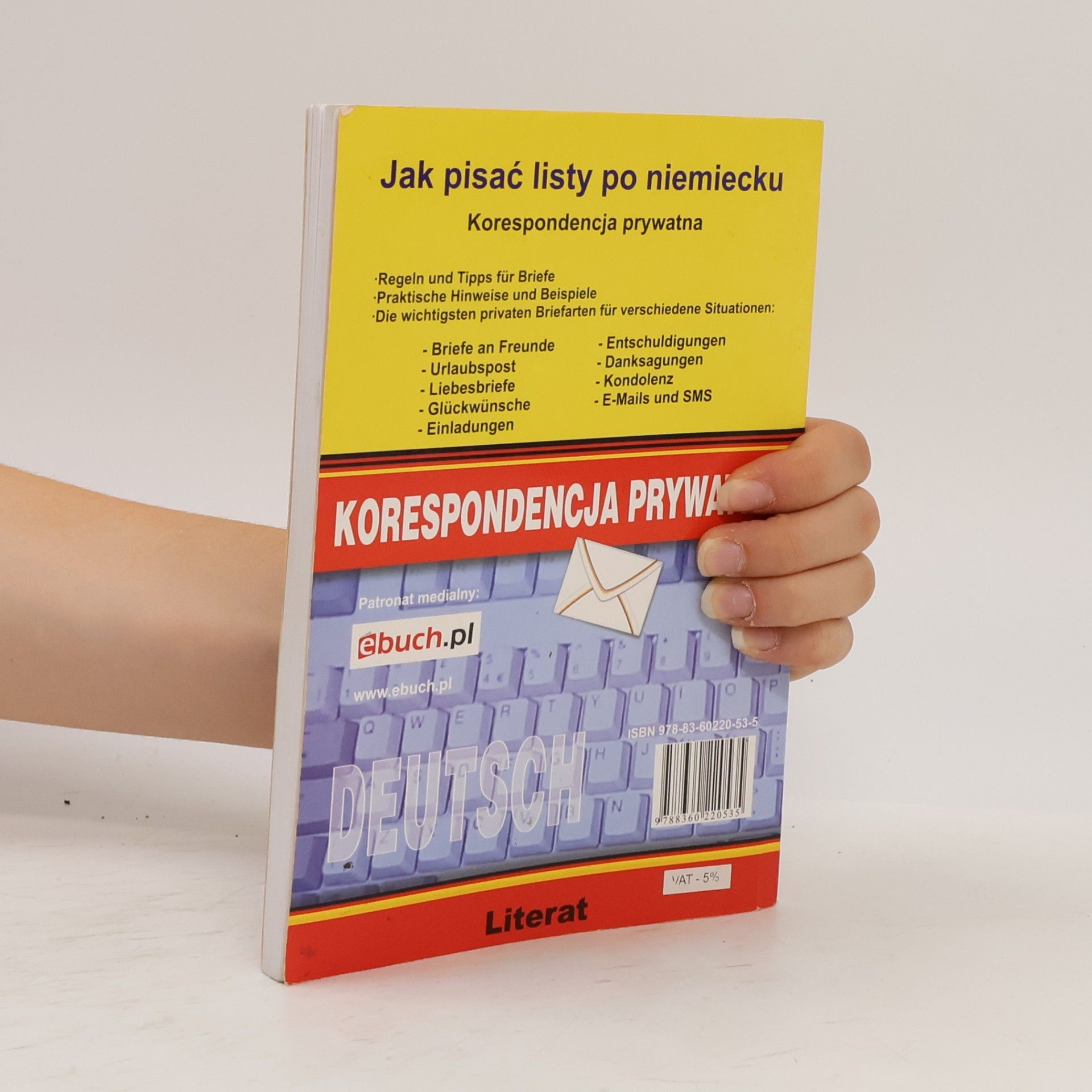 Monika Smaza Jak pisać listy po niemiecku Korespondencja prywatna