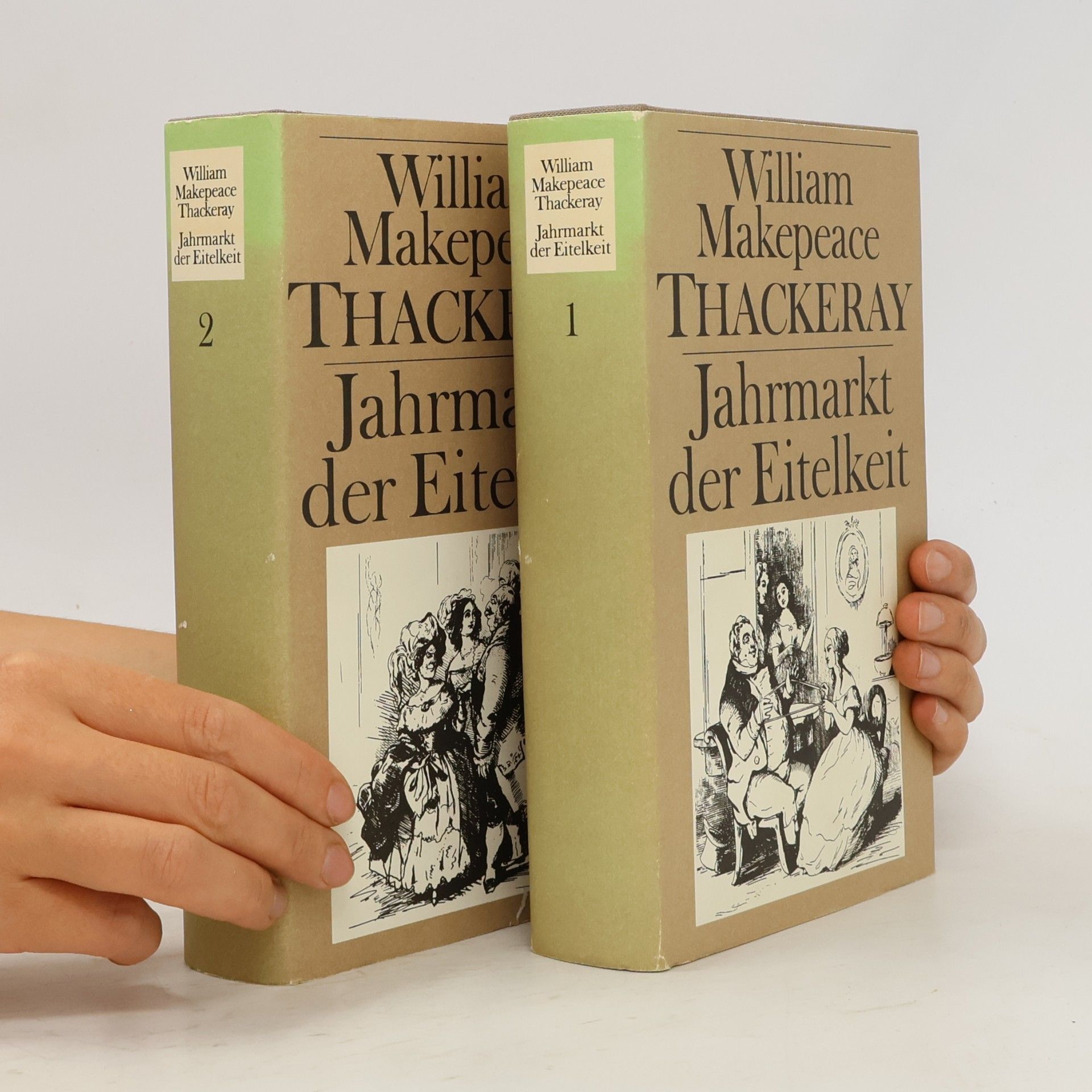 William Makepeace Thackeray Jahrmarkt der Eitelkeit 1-2