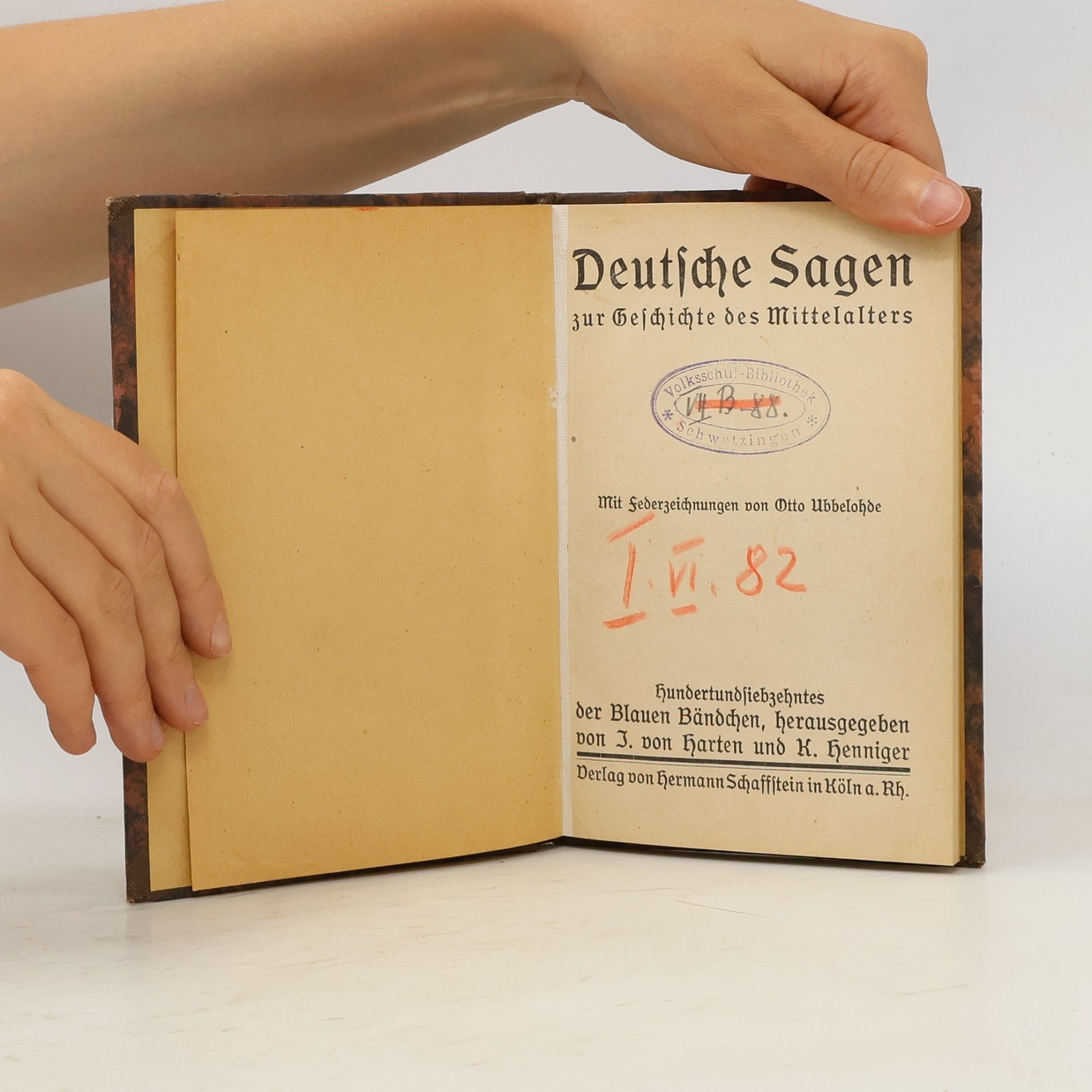 Otto Abbelohde Deutsche Sagen zur Geschichte des Mittelalters