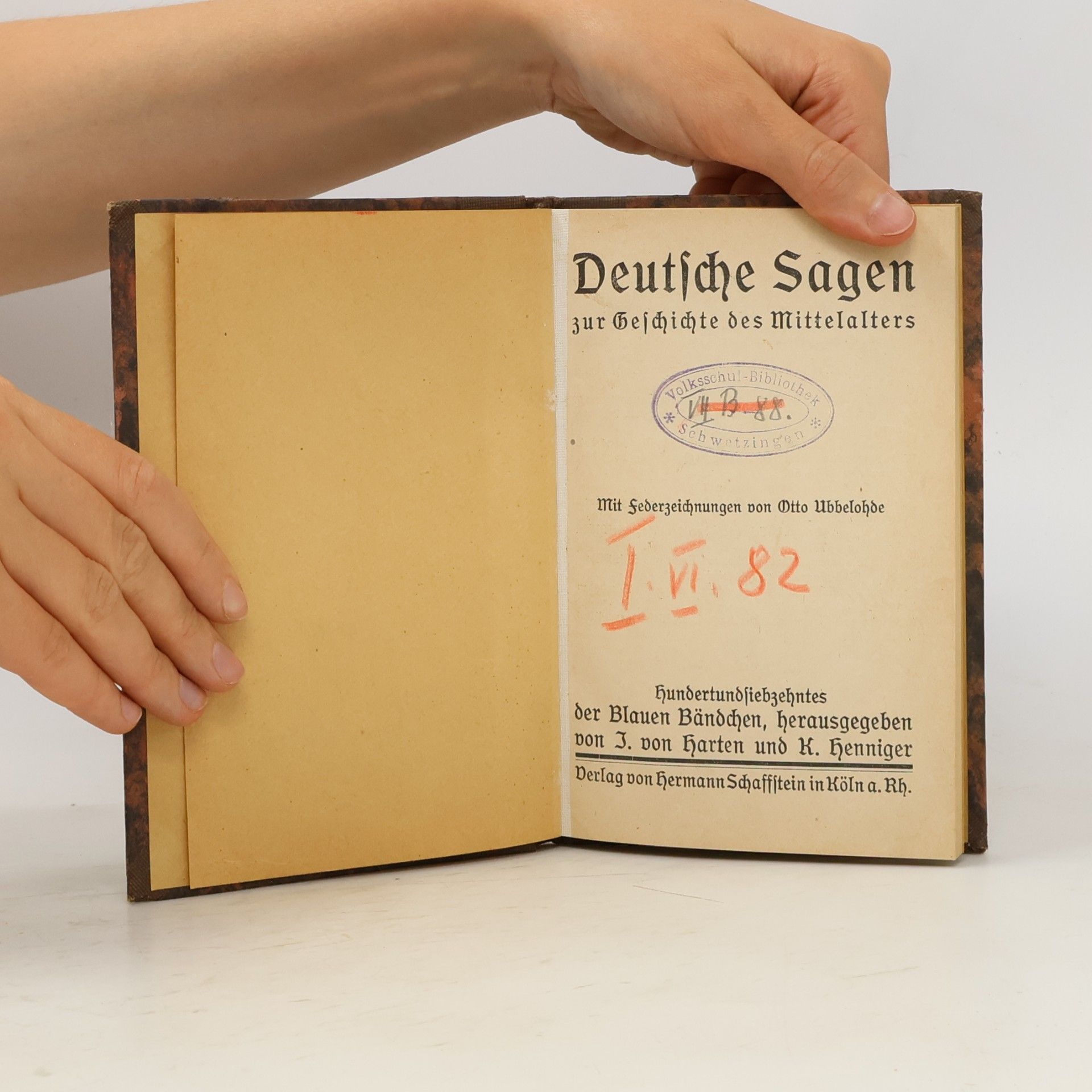 Otto Abbelohde Deutsche Sagen zur Geschichte des Mittelalters